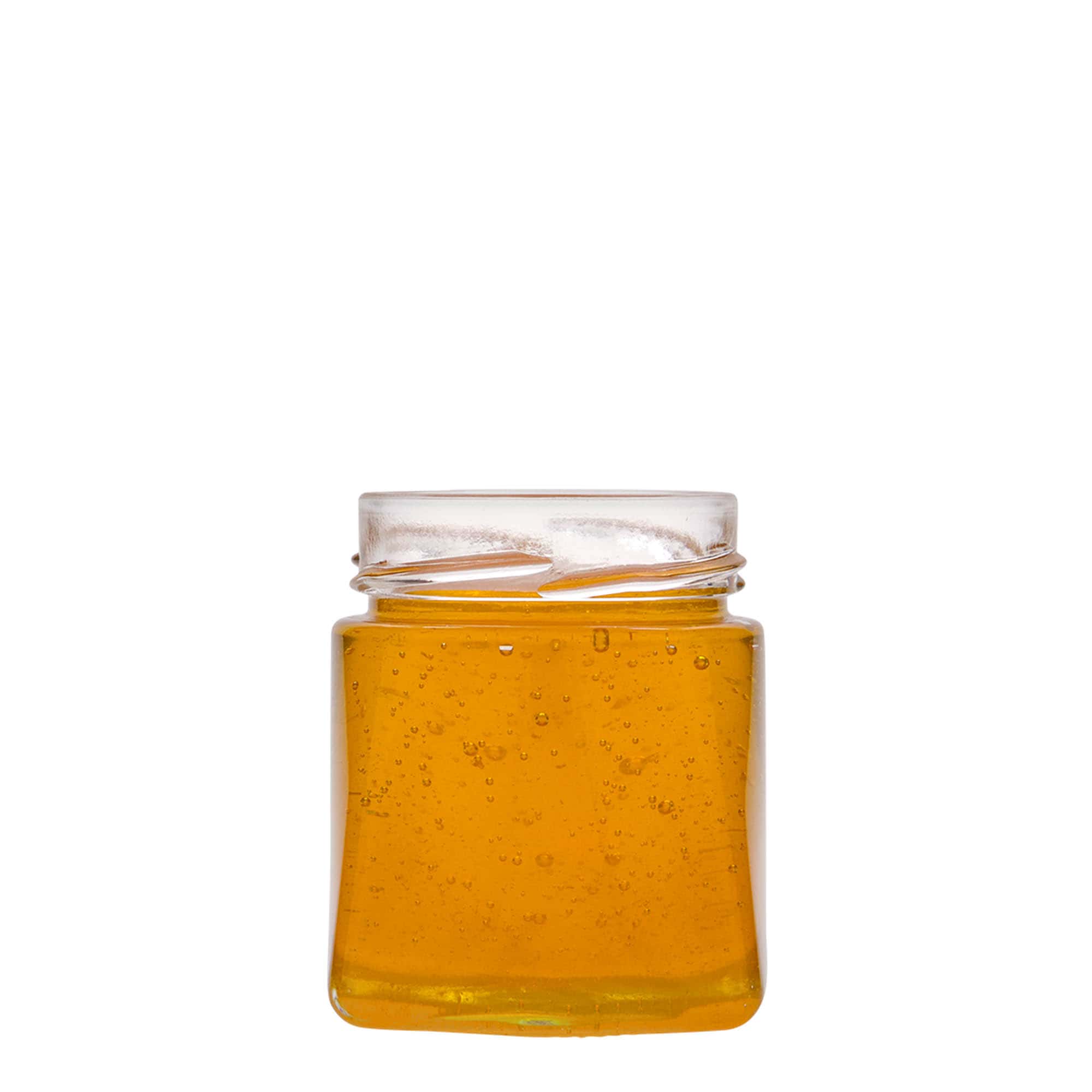 Τετράγωνο βάζο 'Luxor' 212 ml, στόμιο: deep twist-off (DTO 63) Τετράγωνο βάζο 'Luxor' 212 ml, στόμιο: deep twist-off (DTO 63)