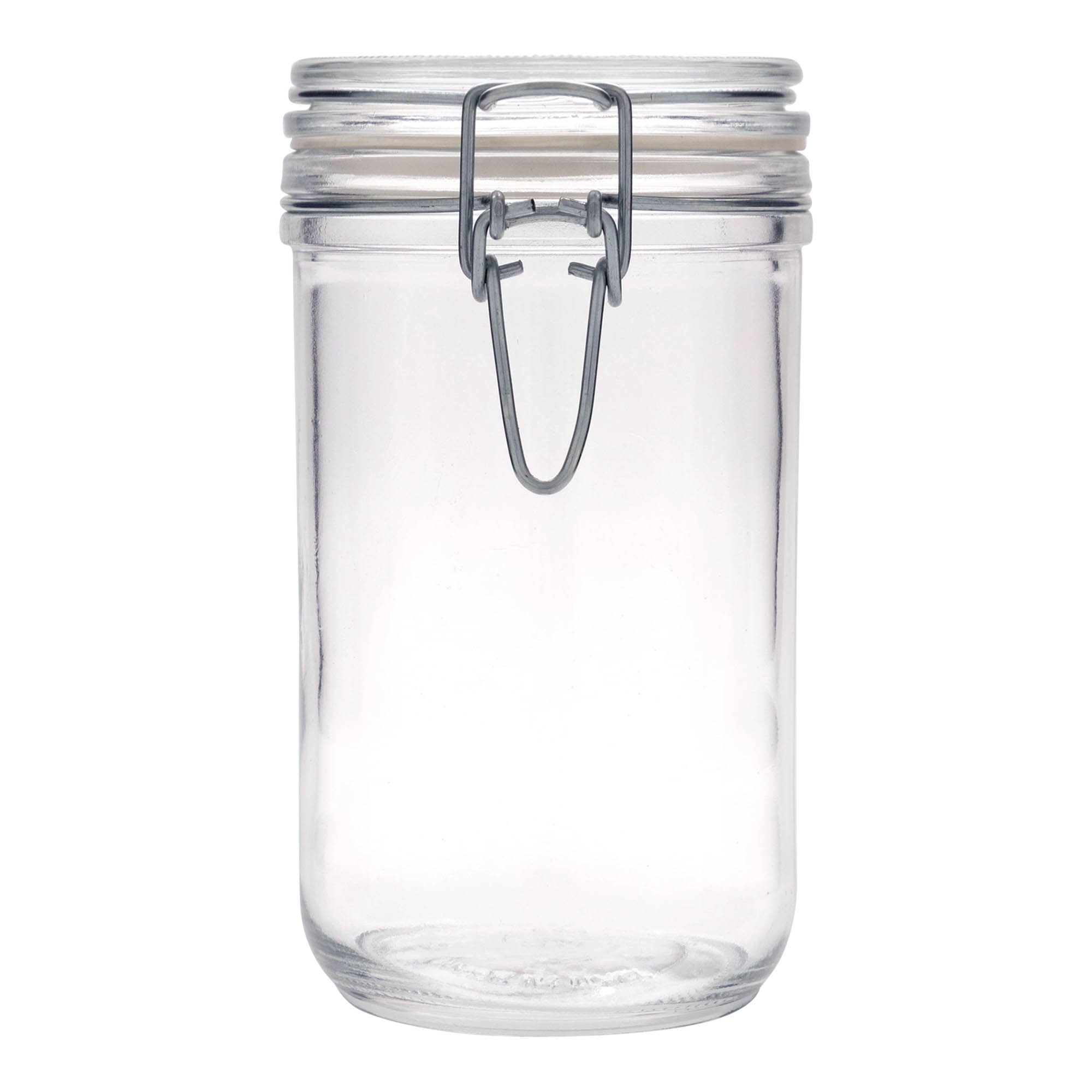 750 ml γυάλινο βάζο με σύρμα κλεισίματος 'Fido', στόμιο: κλείσιμο με σύρμα