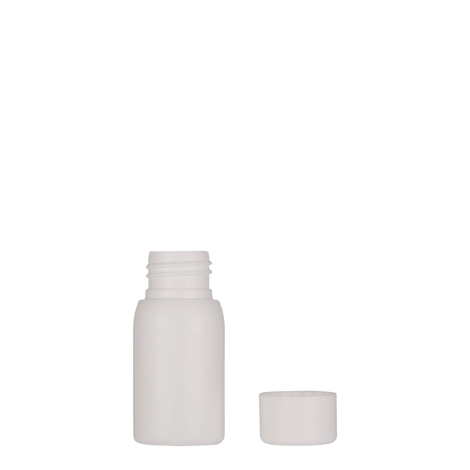 Πλαστικό μπουκάλι 'Tuffy' 30 ml, HDPE, λευκό, στόμιο: GPI 24/410