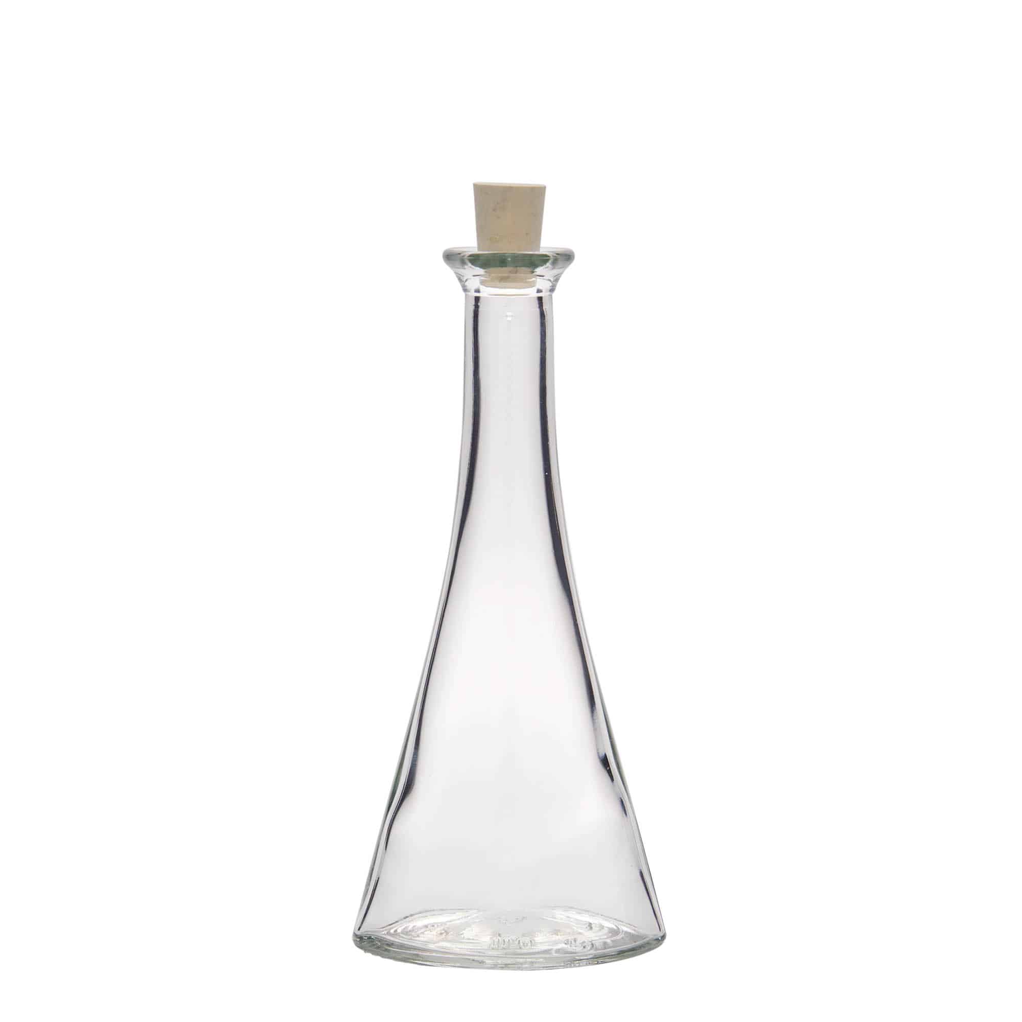 Γυάλινο μπουκάλι 'Veronica' 100 ml, ημισφαιρικό, στόμιο: φελλός