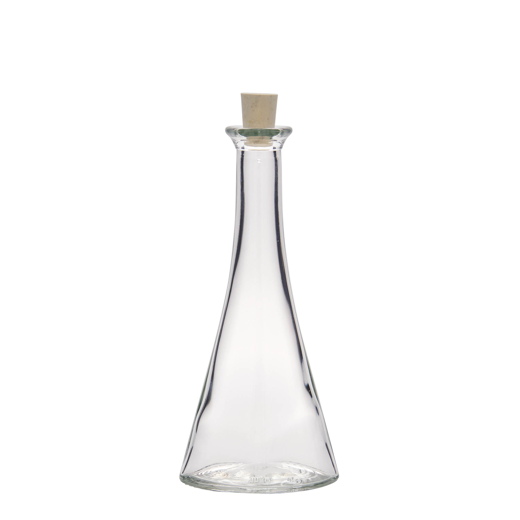 Γυάλινο μπουκάλι 'Veronica' 100 ml, ημισφαιρικό, στόμιο: φελλός