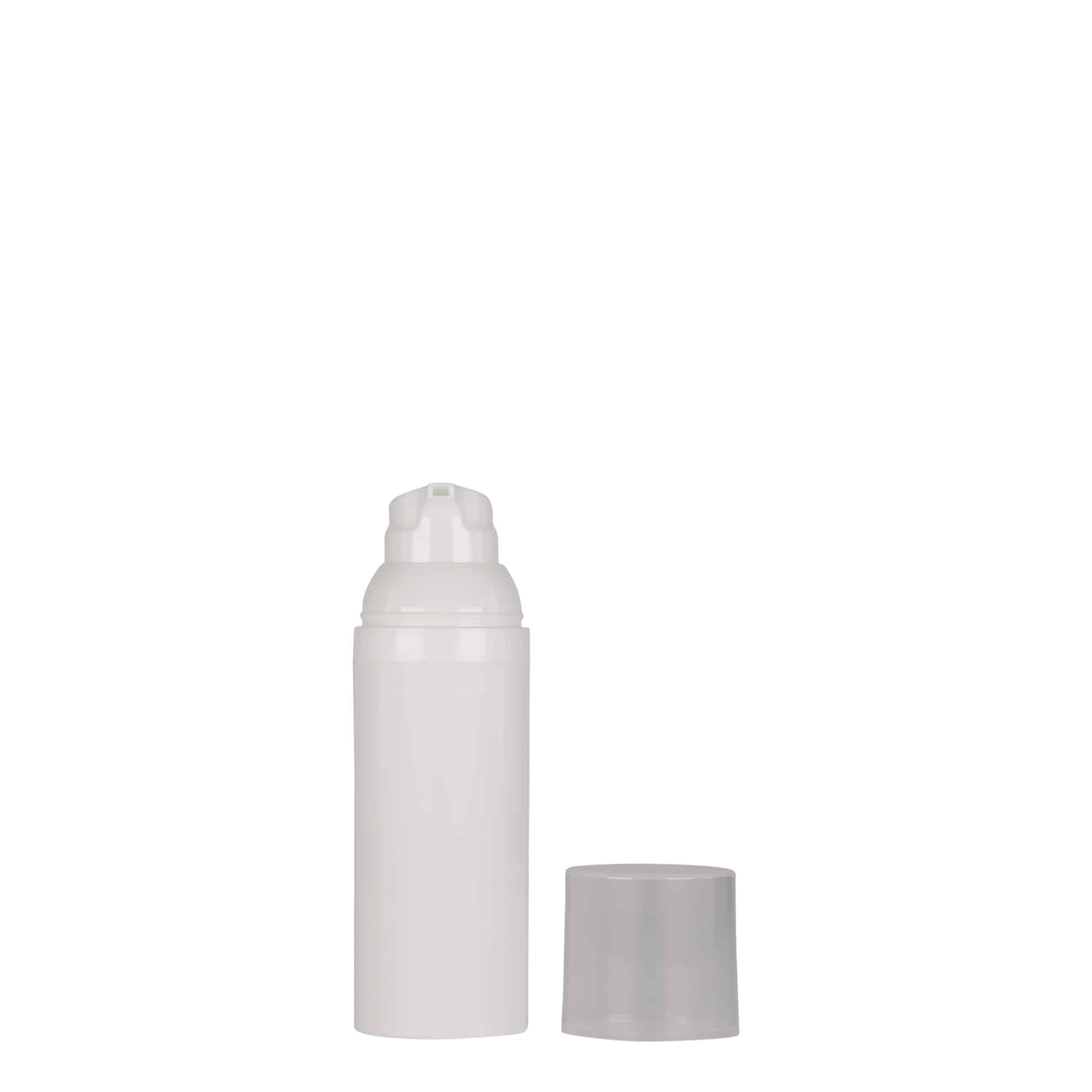 Airless Dispenser 'Mezzo' 50 ml, πλαστικό PP, λευκό