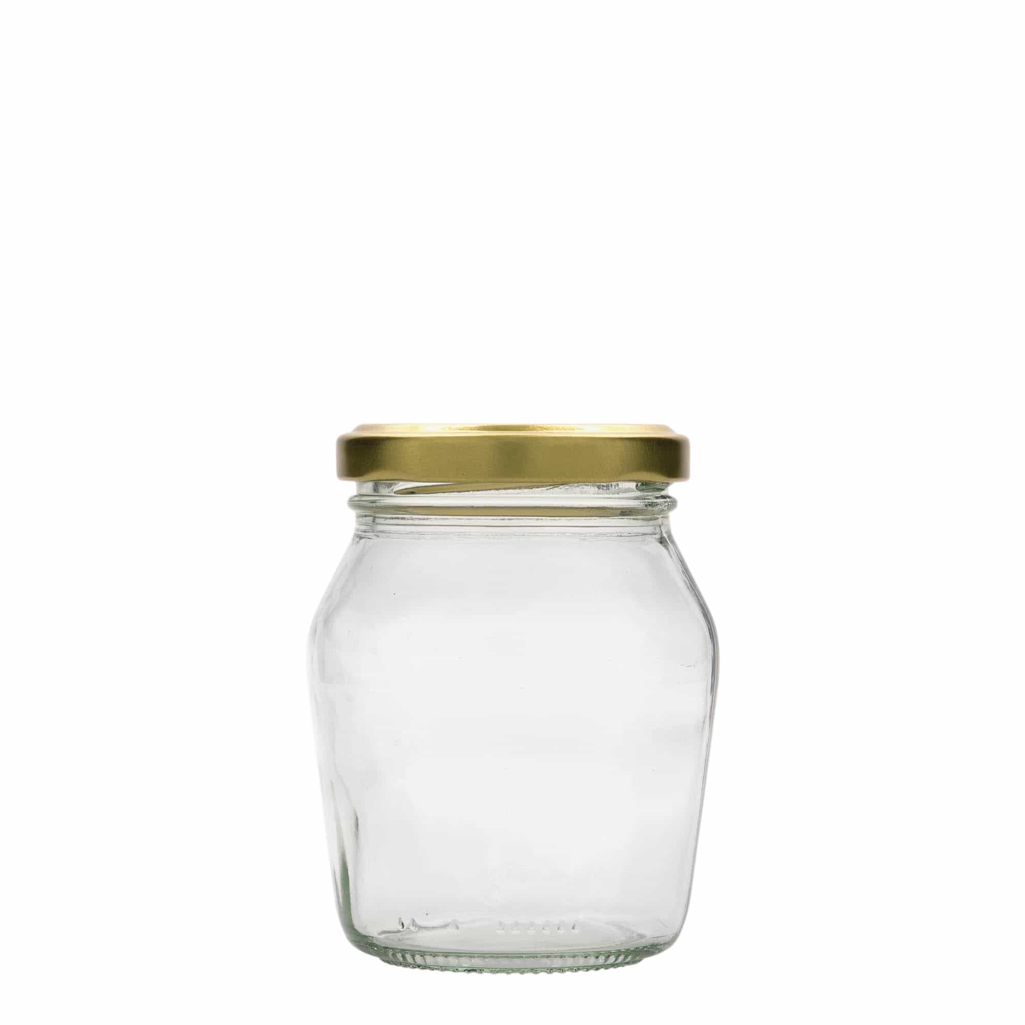 Στρογγυλό βάζο πομπέ 180 ml, στόμιο: twist-off (TO 58)