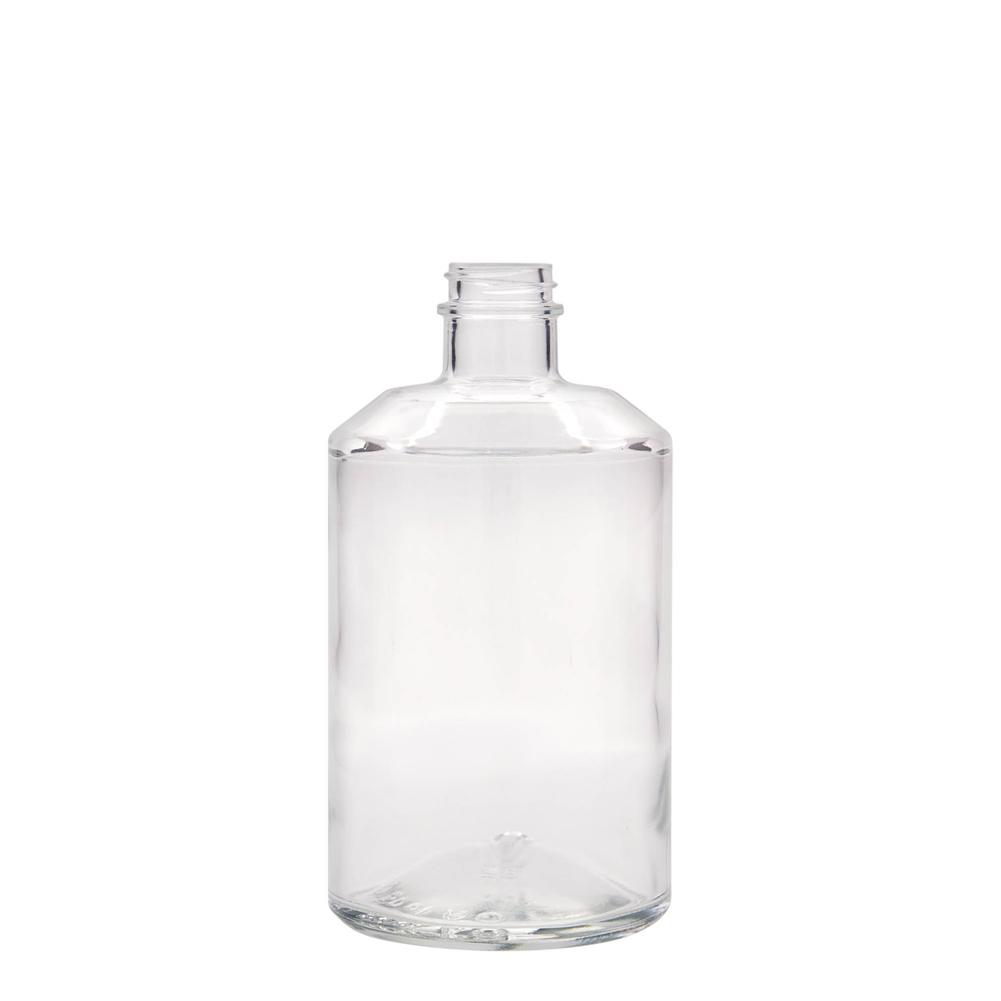 Γυάλινο μπουκάλι 'Hella' 500 ml, στόμιο: GPI 28