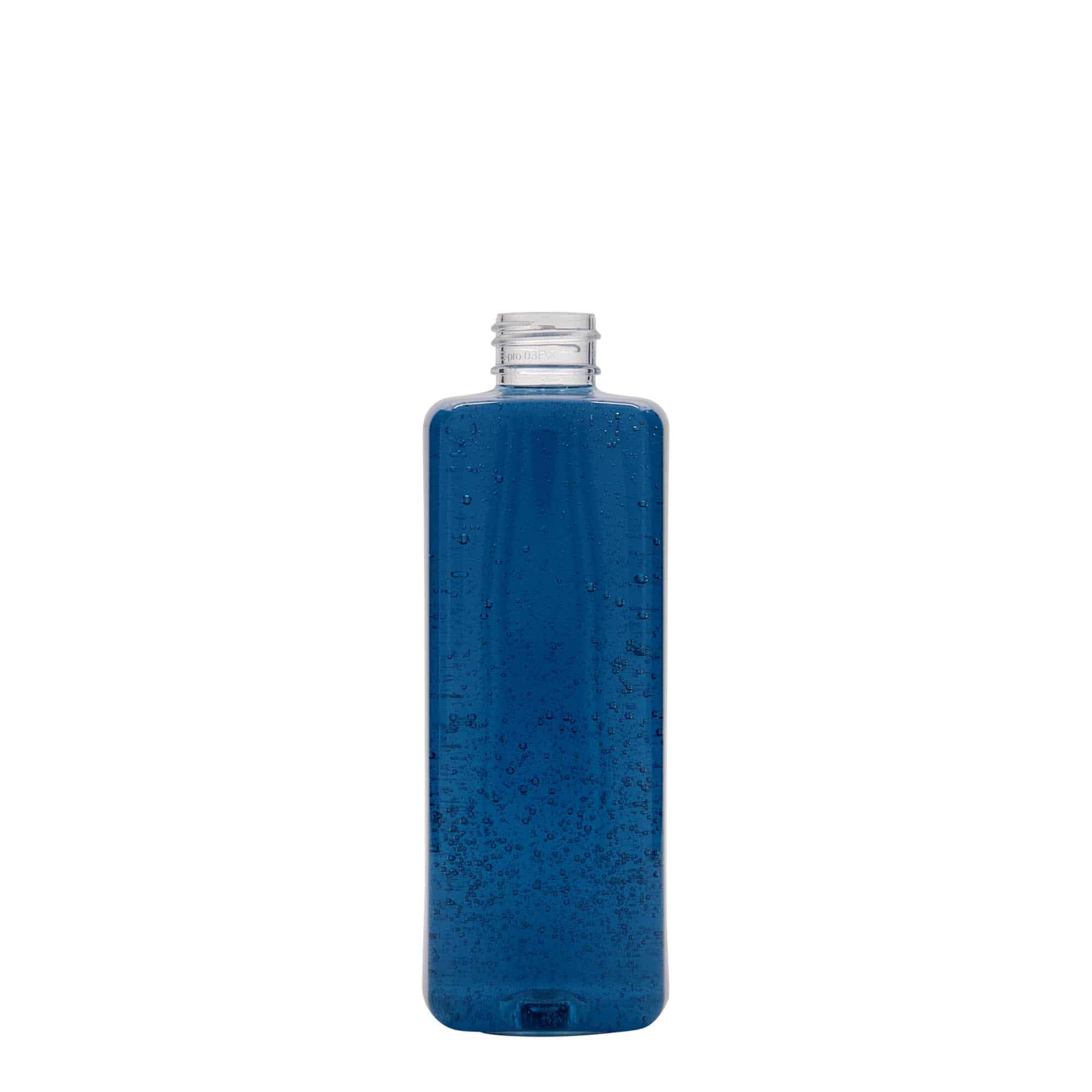 Μπουκάλι PET 'Karl' 300 ml, τετράγωνο, πλαστικό, στόμιο: GPI 24/410