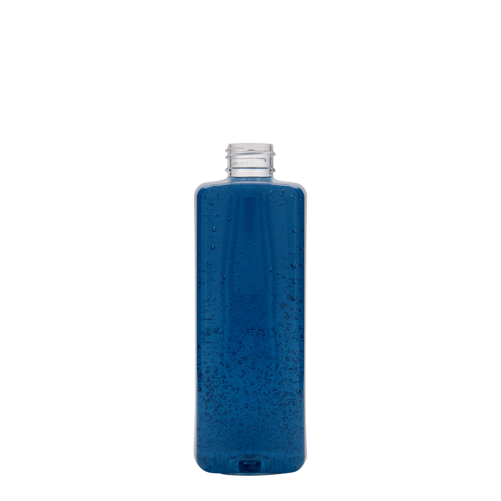 Μπουκάλι PET 'Karl' 300 ml, τετράγωνο, πλαστικό, στόμιο: GPI 24/410