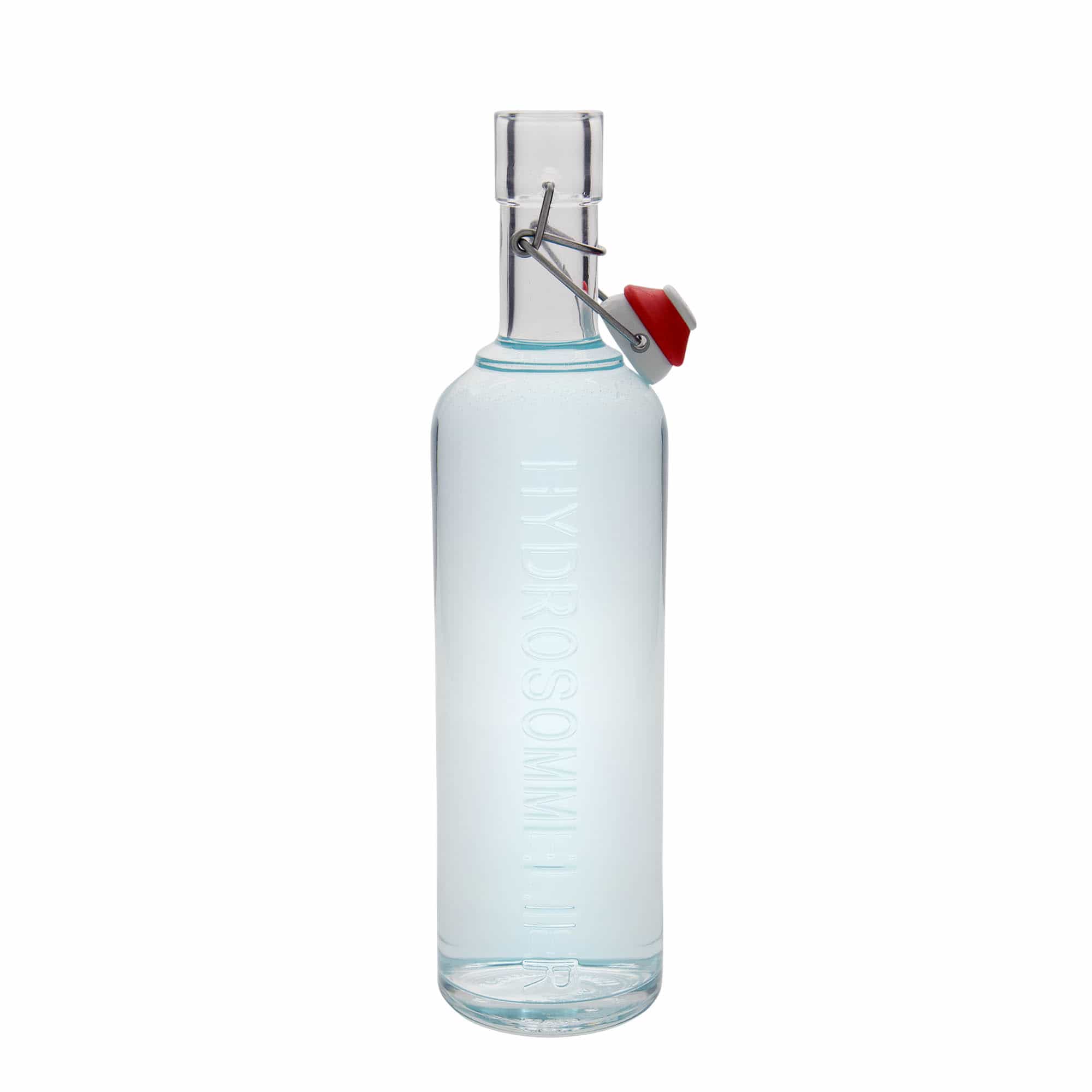 1.000 ml γυάλινο μπουκάλι 'Optima Hydrosommelier', στόμιο: κλείσιμο με μεταλλικό κλιπ