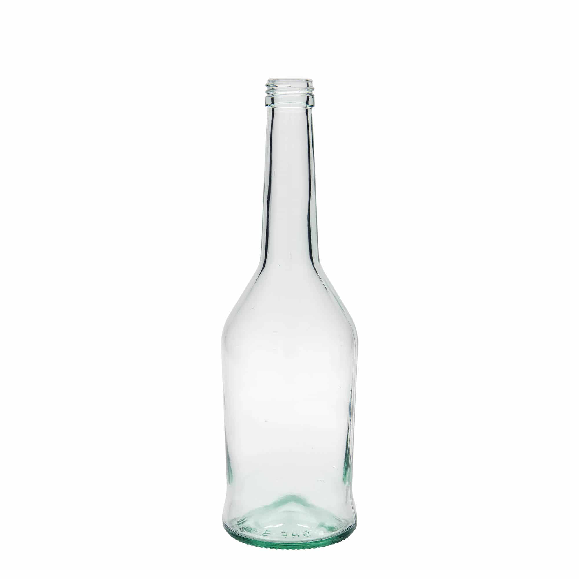 Γυάλινο μπουκάλι για ποτά 500 ml, στόμιο: PP 28 Γυάλινο μπουκάλι για ποτά 500 ml, στόμιο: PP 28