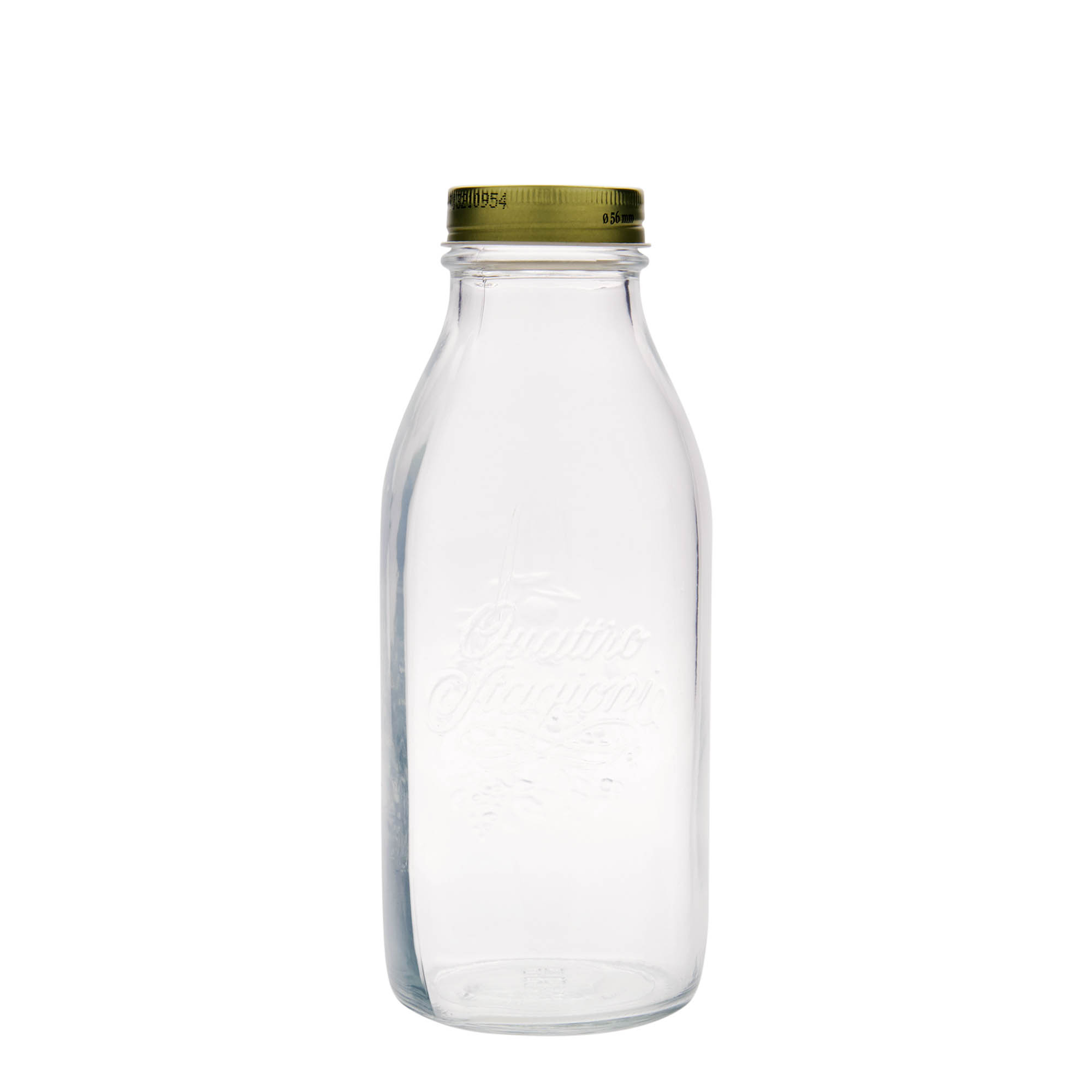 Γυάλινο μπουκάλι 'Quattro Stagioni' 1.000 ml, στόμιο: βιδωτό πώμα Γυάλινο μπουκάλι 'Quattro Stagioni' 1.000 ml, στόμιο: βιδωτό πώμα