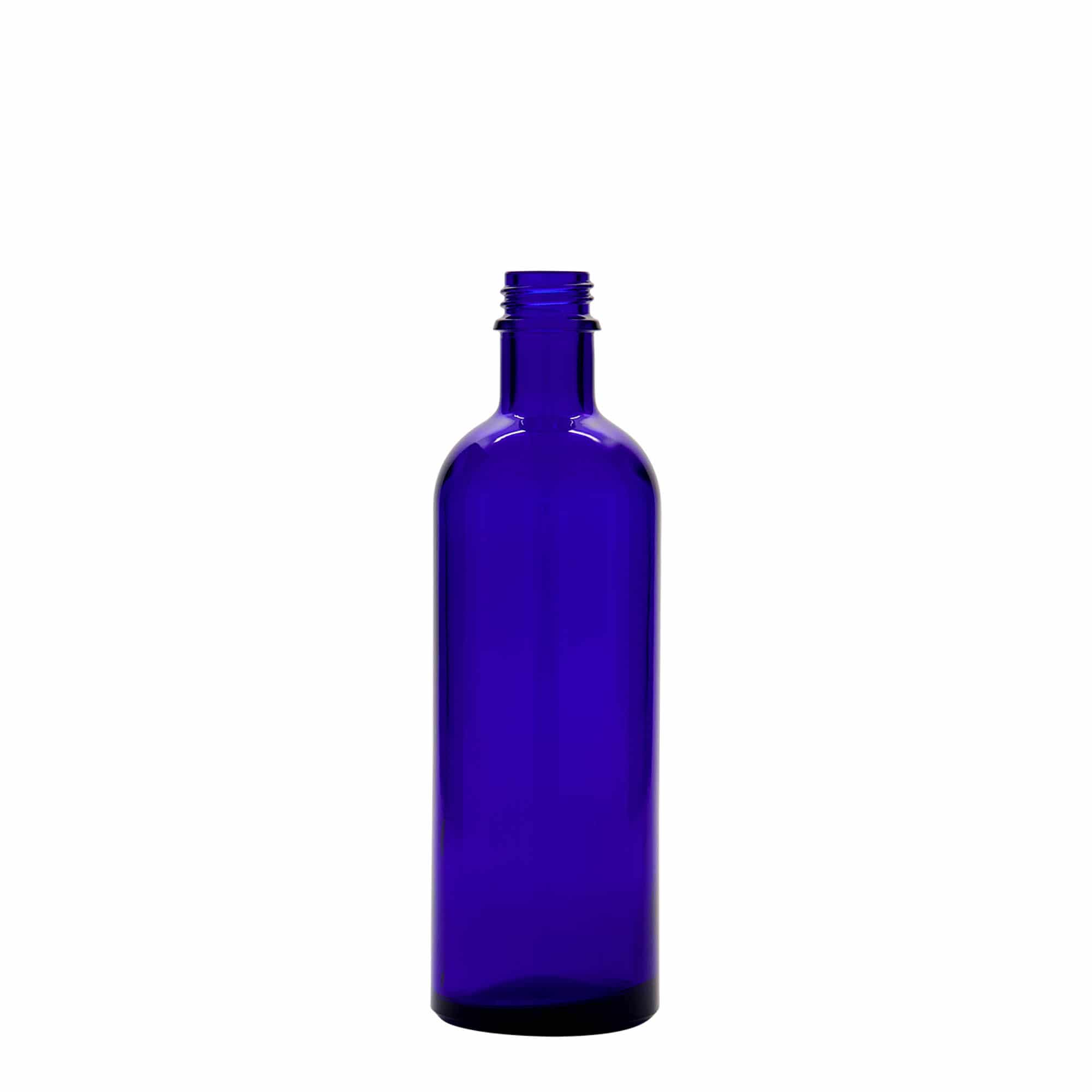 200 ml φιαλίδιο φαρμάκου, γυαλί, βασιλικό μπλε, στόμιο: DIN 22