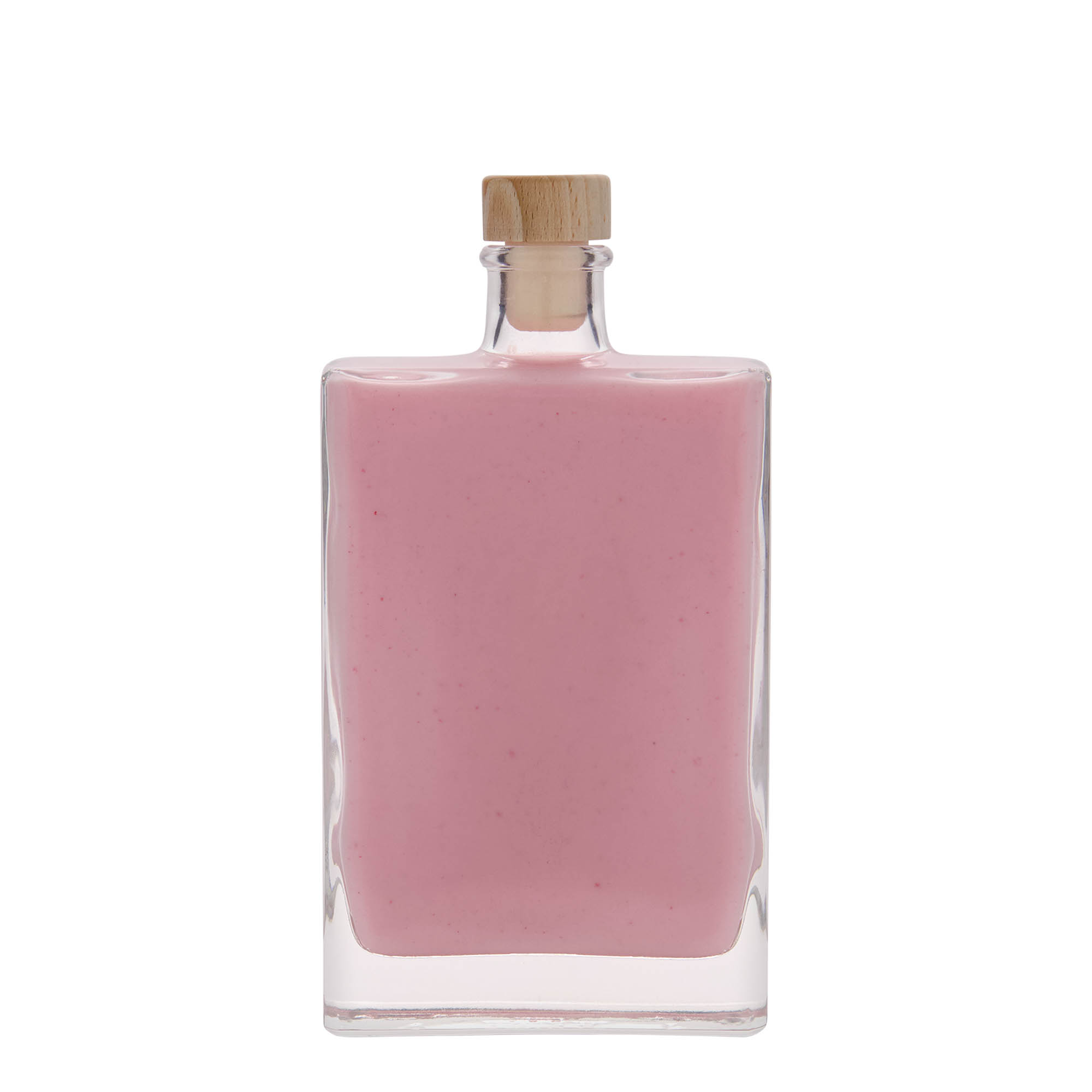 Γυάλινο μπουκάλι 'Julia' 350 ml, ορθογώνιο, στόμιο: φελλός Γυάλινο μπουκάλι 'Julia' 350 ml, ορθογώνιο, στόμιο: φελλός