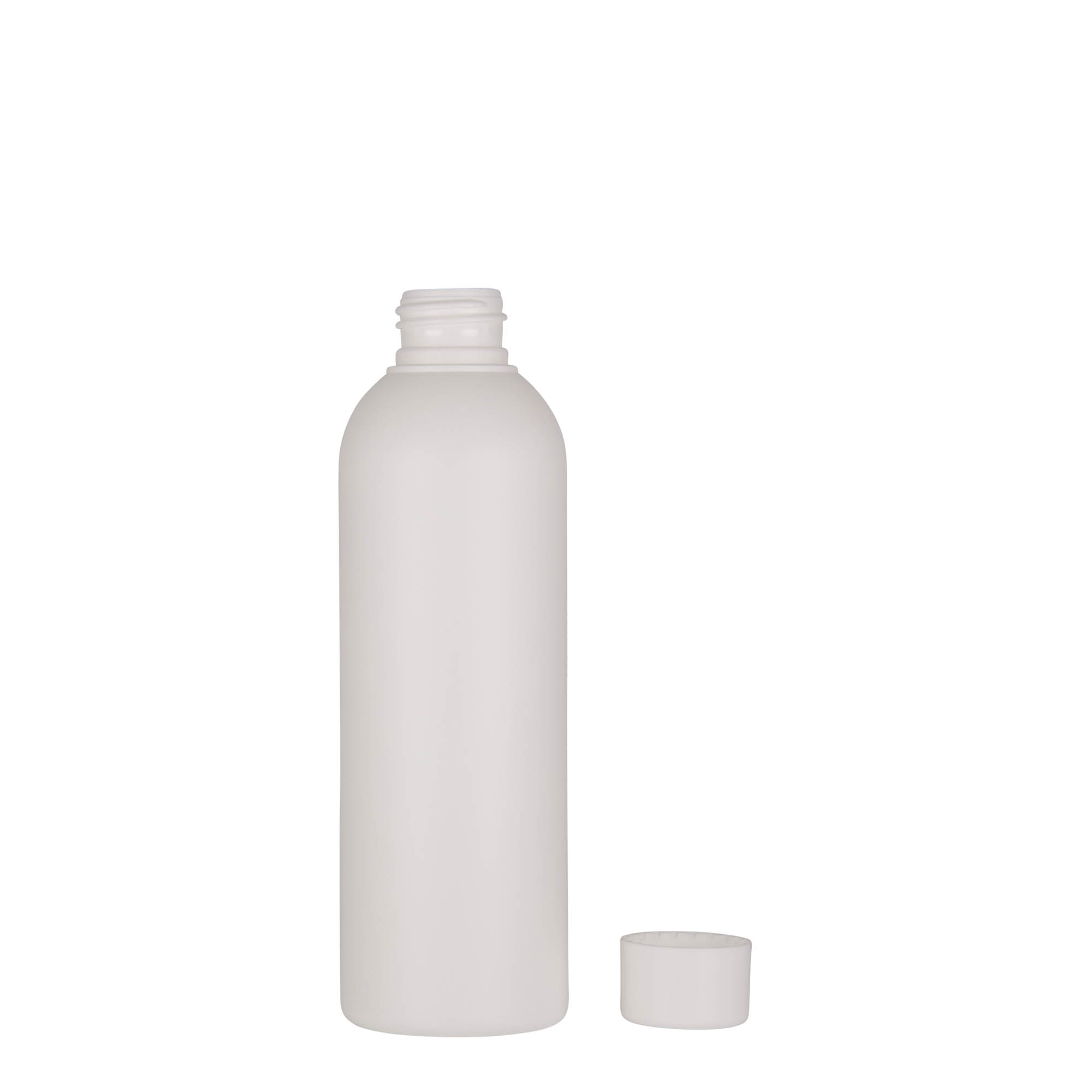 Πλαστικό μπουκάλι 'Tuffy' 200 ml, HDPE, λευκό, στόμιο: GPI 24/410