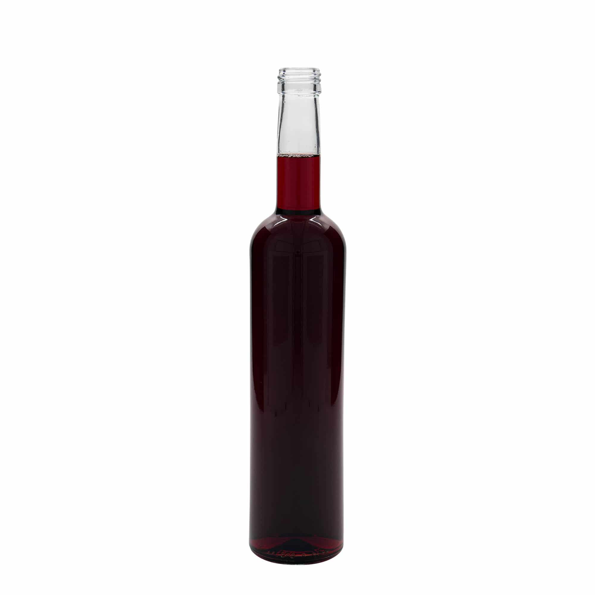 Γυάλινο μπουκάλι 'Bordeaux' 500 ml, στόμιο: PP 28