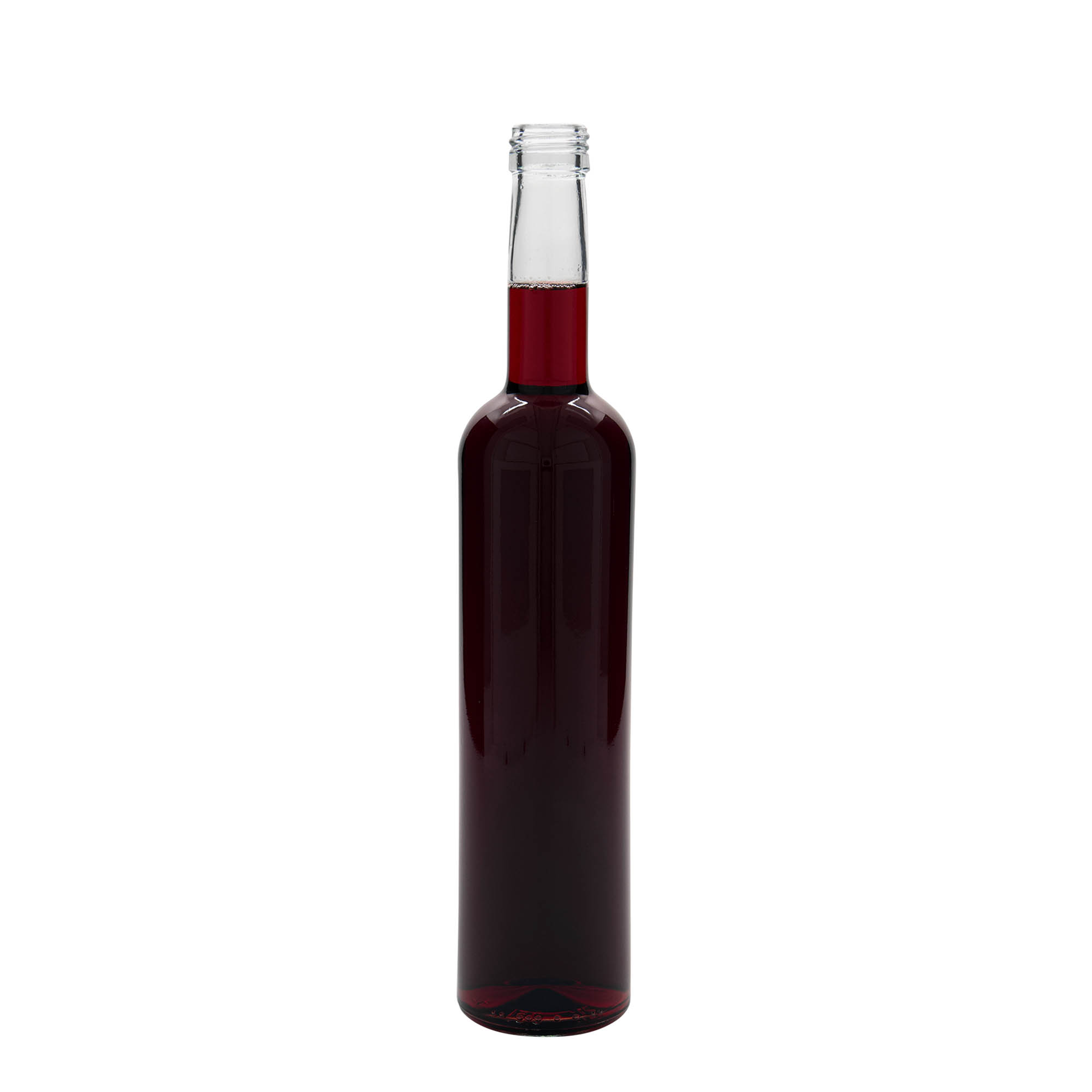 Γυάλινο μπουκάλι 'Bordeaux' 500 ml, στόμιο: PP 28 Γυάλινο μπουκάλι 'Bordeaux' 500 ml, στόμιο: PP 28