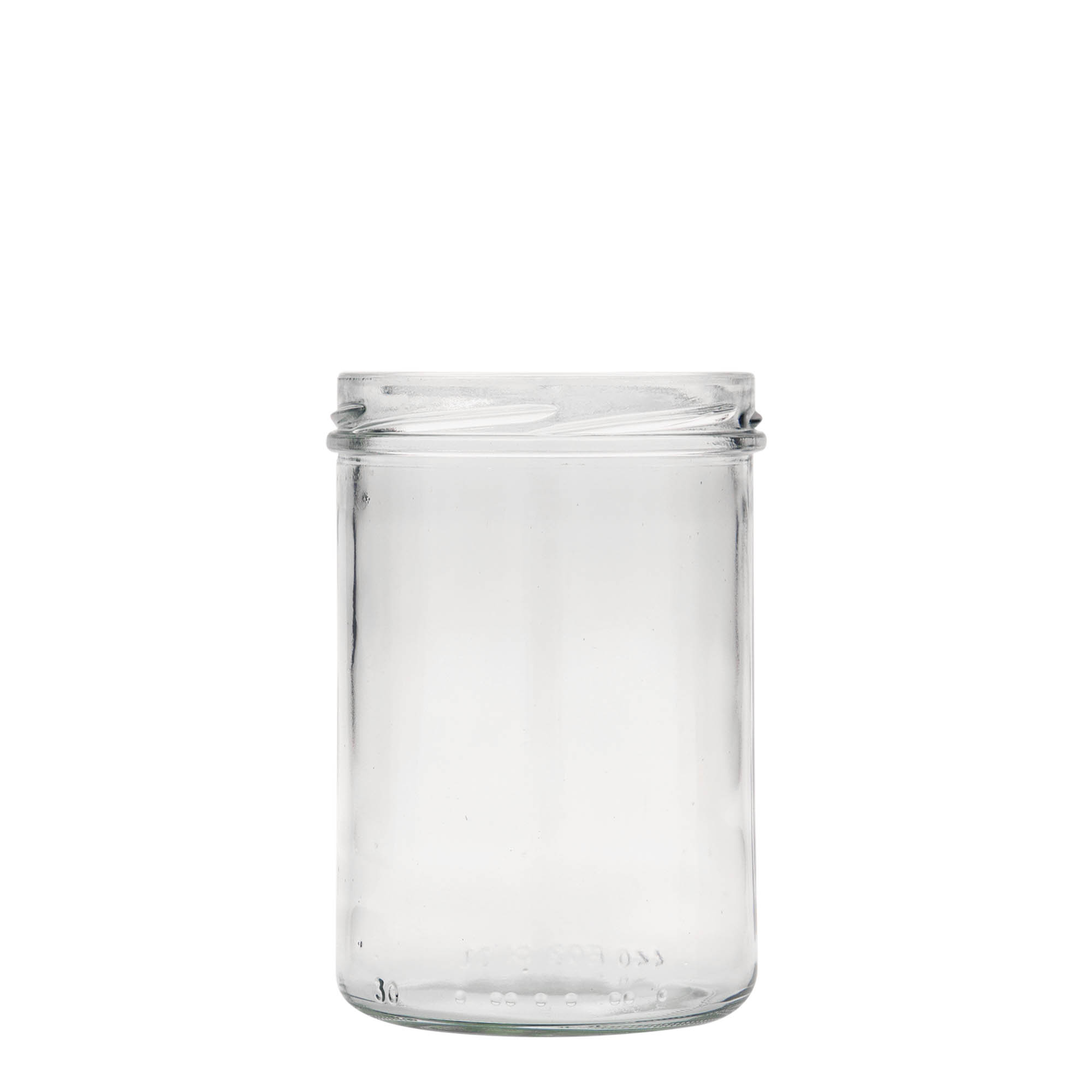 440 ml ψηλό βάζο με ευθεία πλευρά, στόμιο: Twist-Off (TO 82)