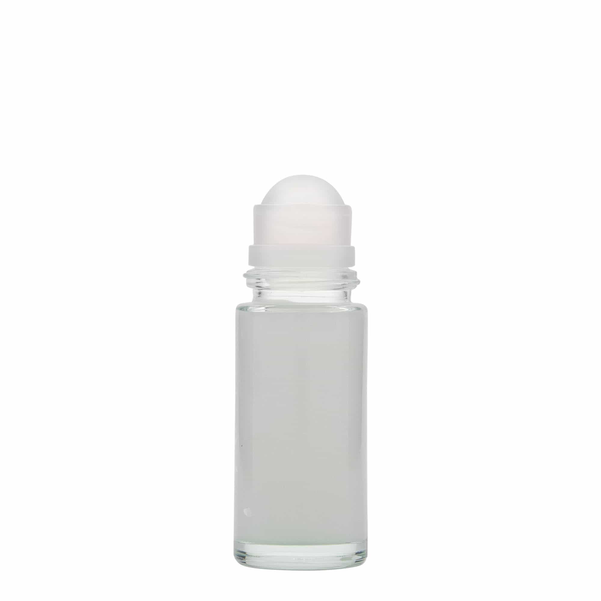 Μπουκάλι roll-on 50 ml, γυάλινο, στόμιο: βιδωτό πώμα