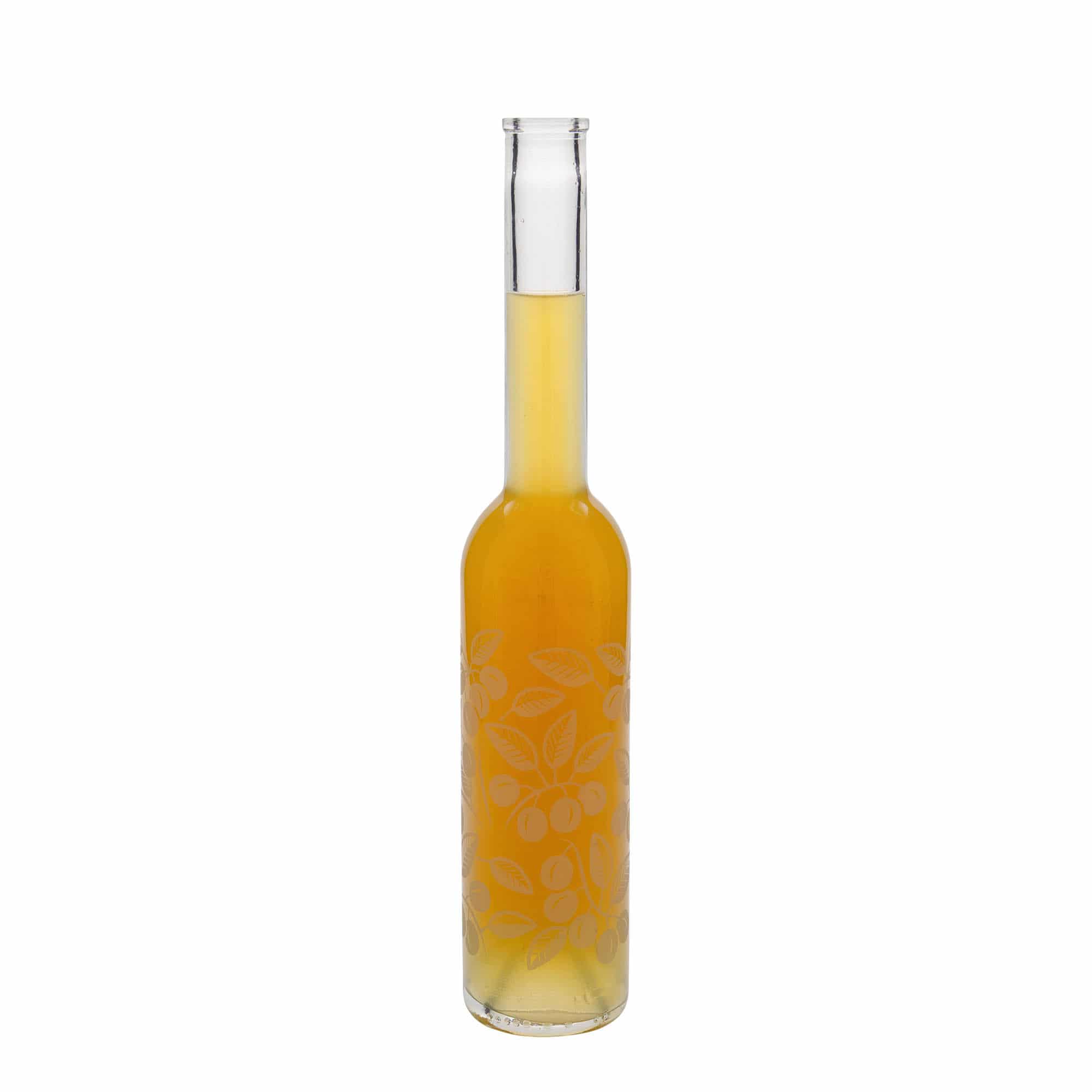 350 ml γυάλινο μπουκάλι 'Opera', σχέδιο: Mirabellen, στόμιο: φελλός