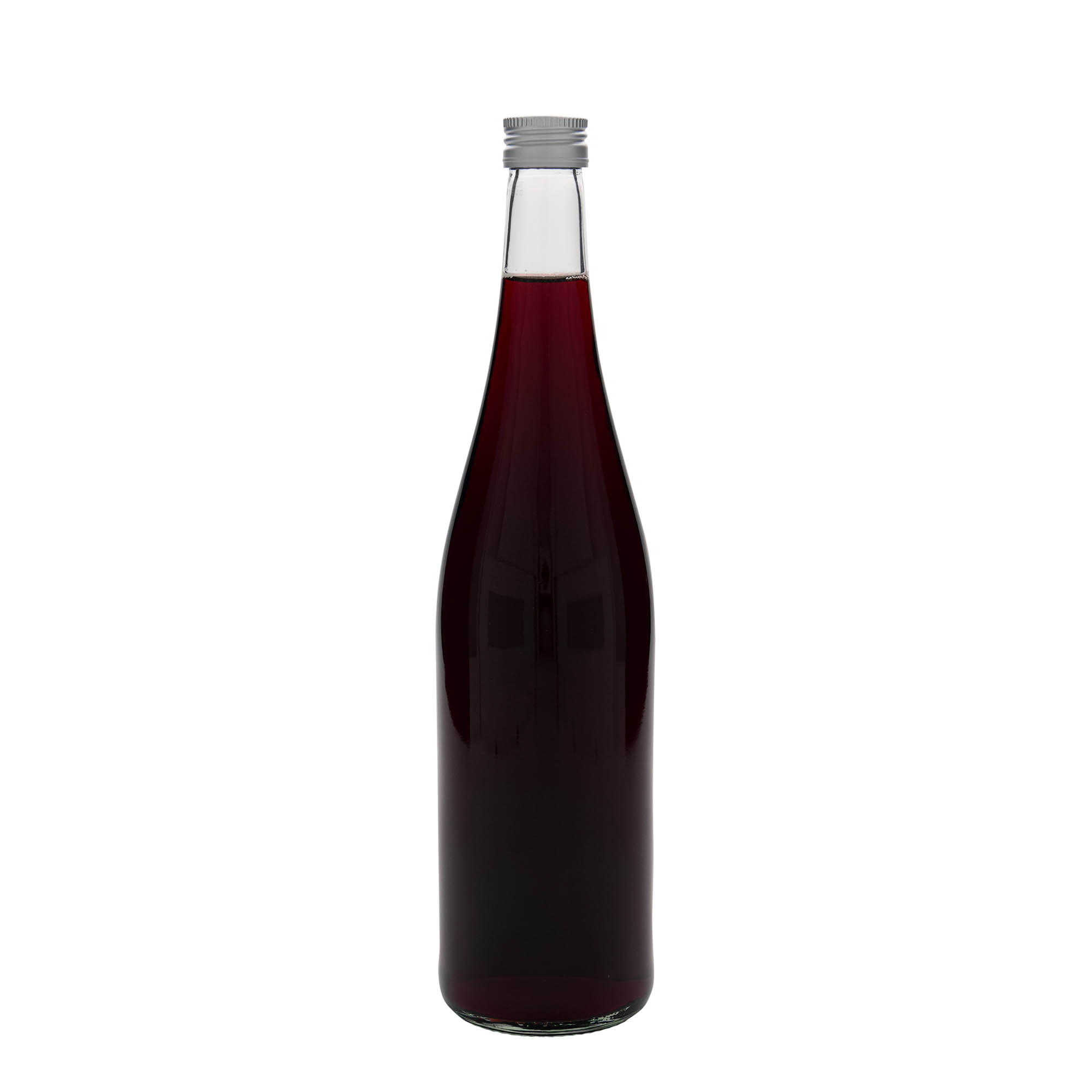 Γυάλινο μπουκάλι 'Ψηλό μπουκάλι κρασιού' 750 ml, στόμιο: PP 28