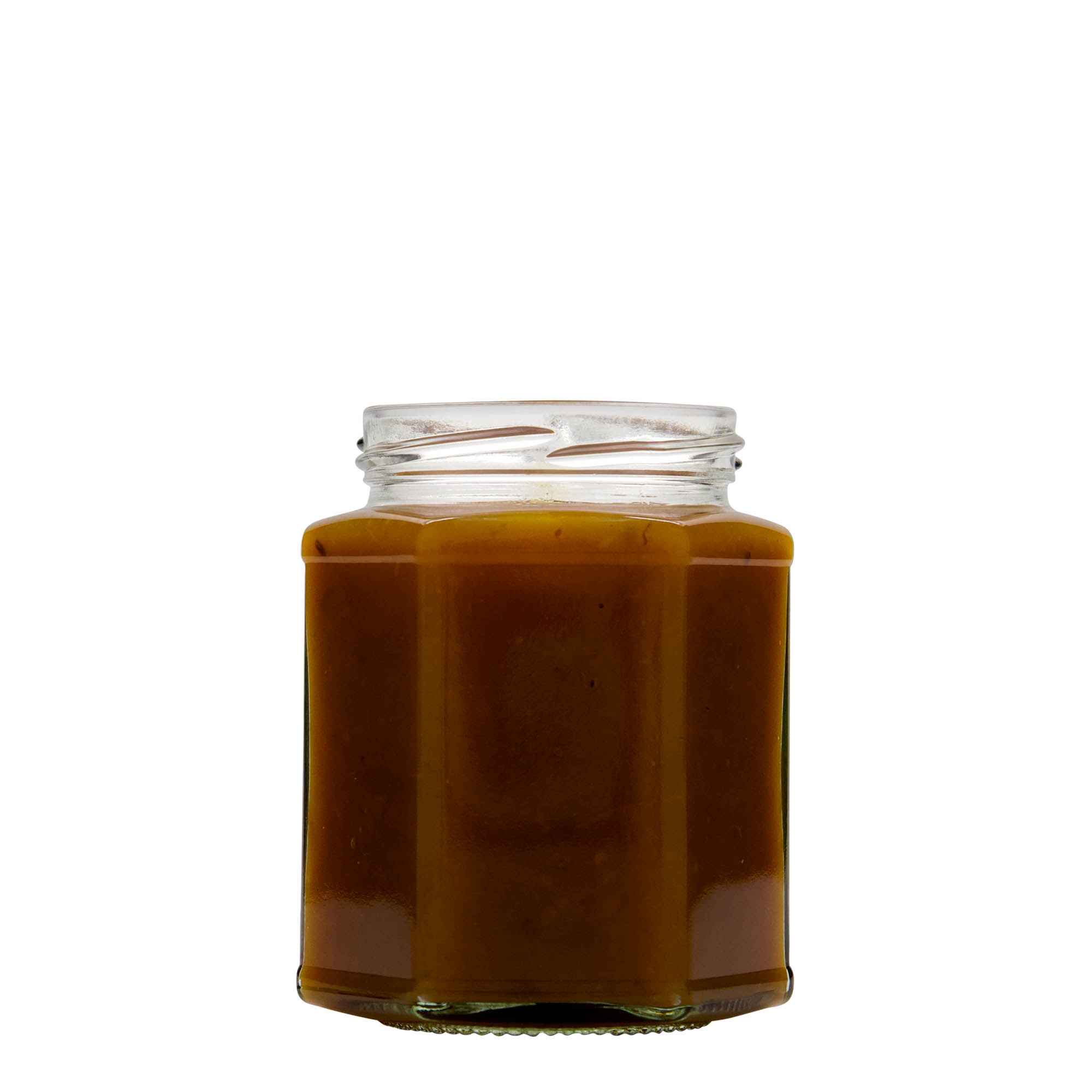 Εξάγωνο βάζο 324 ml, στόμιο: twist-off (TO 66) Εξάγωνο βάζο 324 ml, στόμιο: twist-off (TO 66)