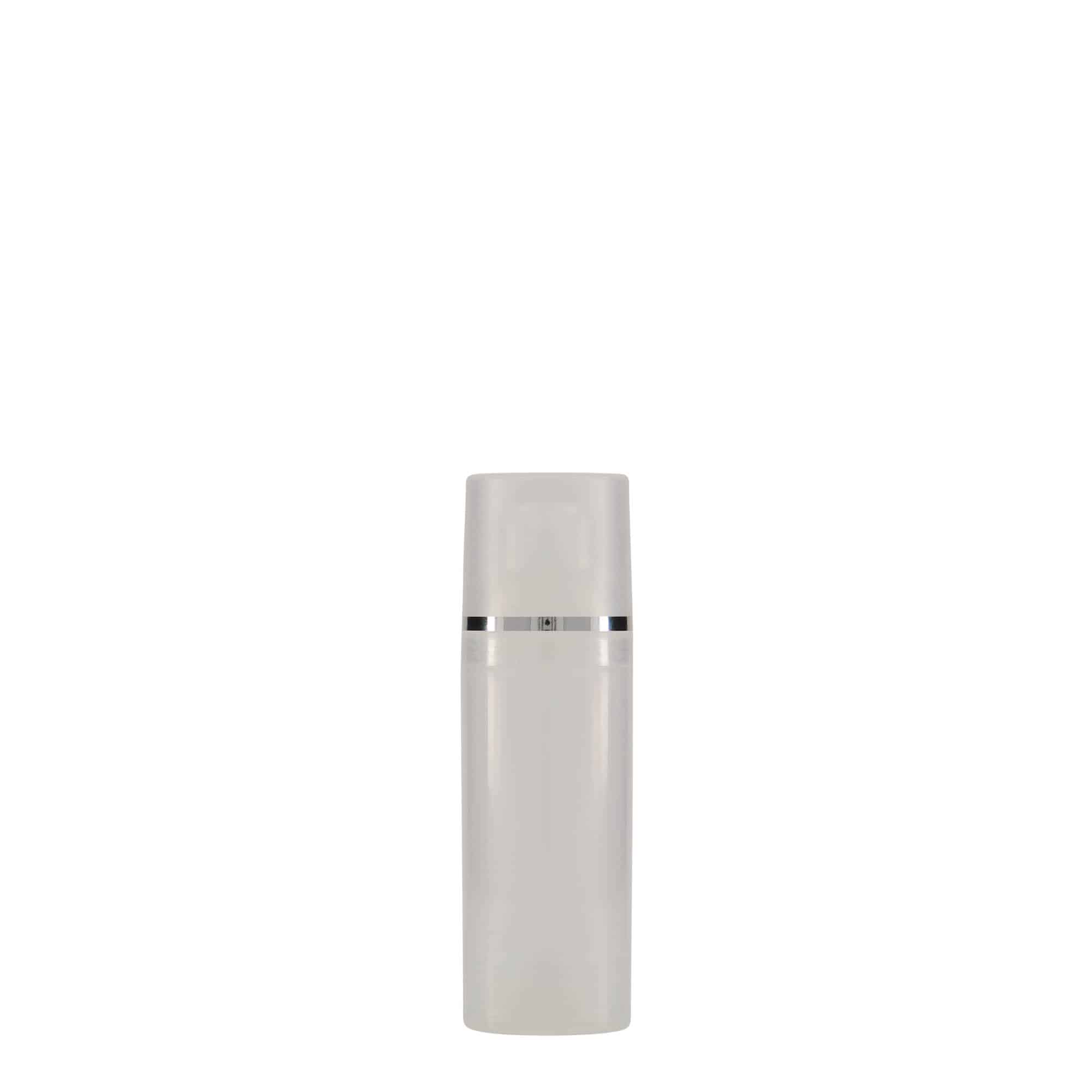 Airless Dispenser 'Mezzo' 50 ml, πλαστικό PP, φυσικό χρώμα