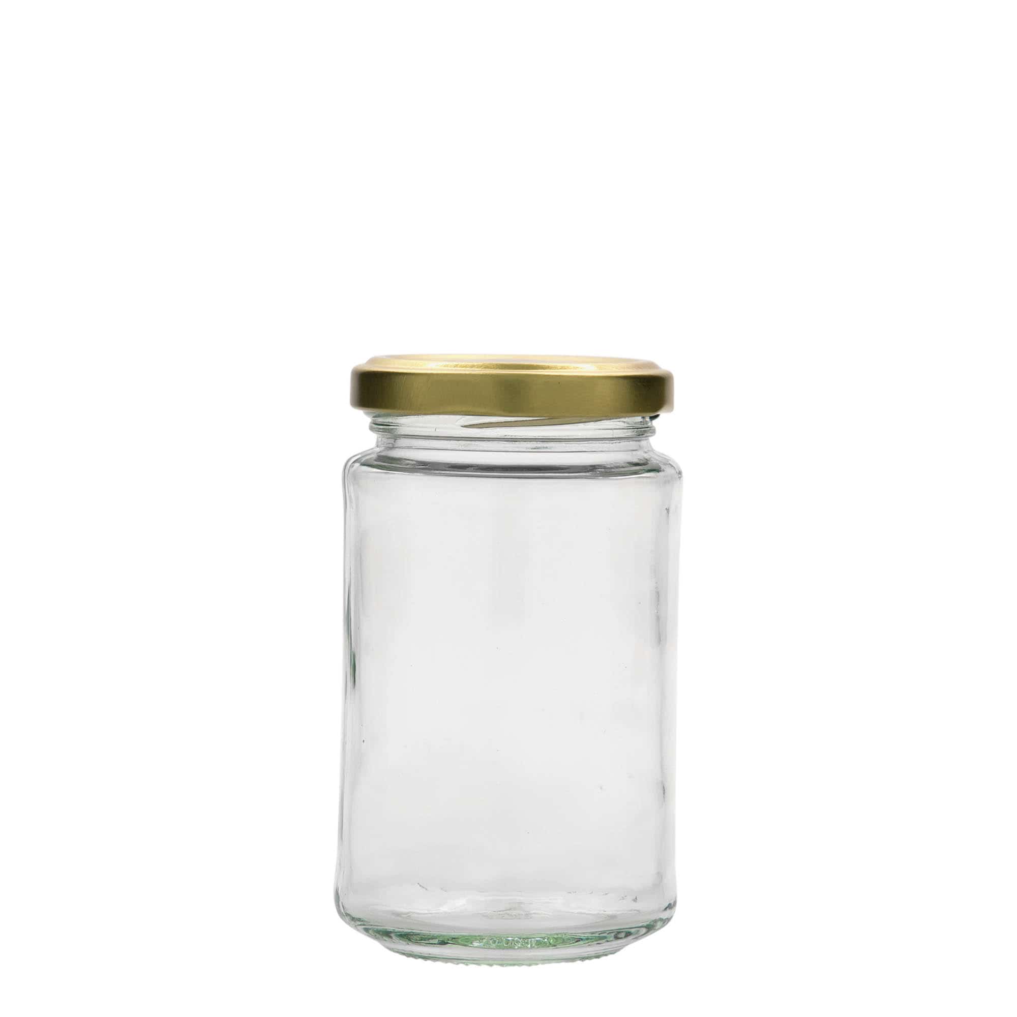 Ψηλό στρογγυλό βάζο 250 ml, στόμιο: twist-off (TO 58)