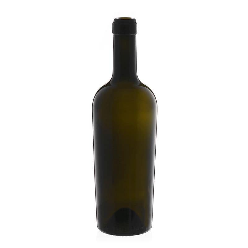 Μπουκάλι κρασιού 'Imperiale' 750 ml, πράσινο αντικέ, στόμιο: φελλός Μπουκάλι κρασιού 'Imperiale' 750 ml, πράσινο αντικέ, στόμιο: φελλός