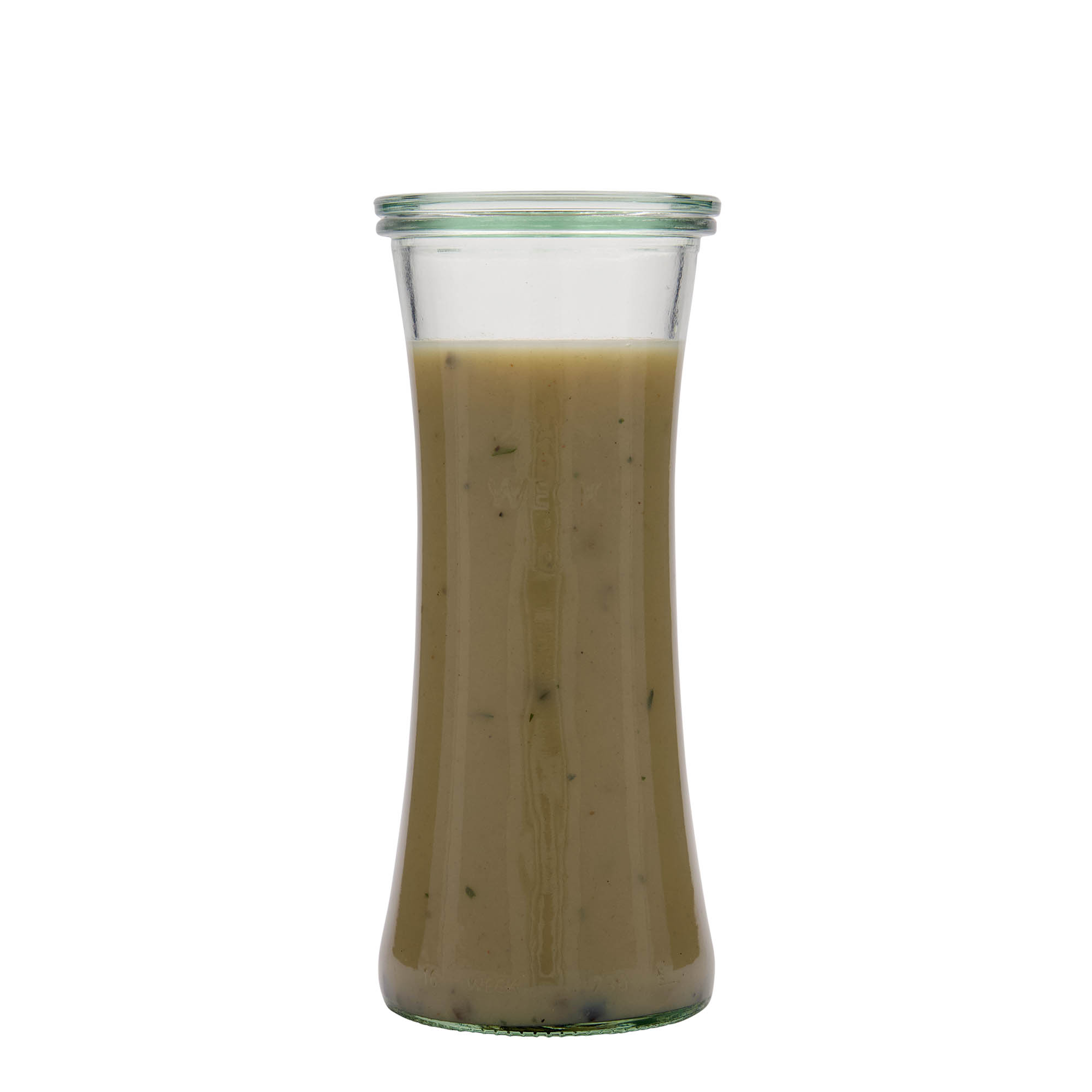 Βάζο για εκλεκτά τρόφιμα WECK 730 ml, στόμιο: στρογγυλεμένο χείλος Βάζο για εκλεκτά τρόφιμα WECK 730 ml, στόμιο: στρογγυλεμένο χείλος