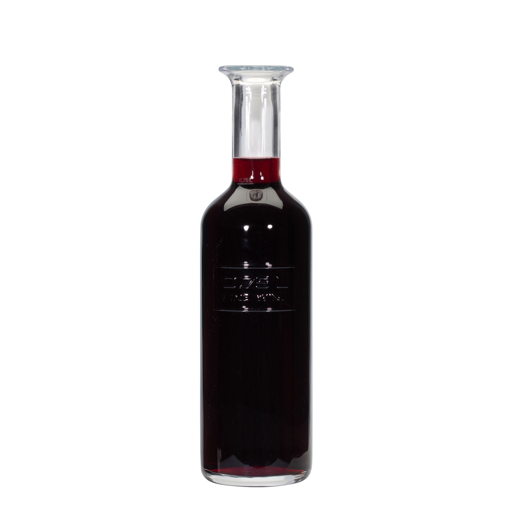 Γυάλινο μπουκάλι 'Optima Fine Wine' 750 ml, στόμιο: φελλός