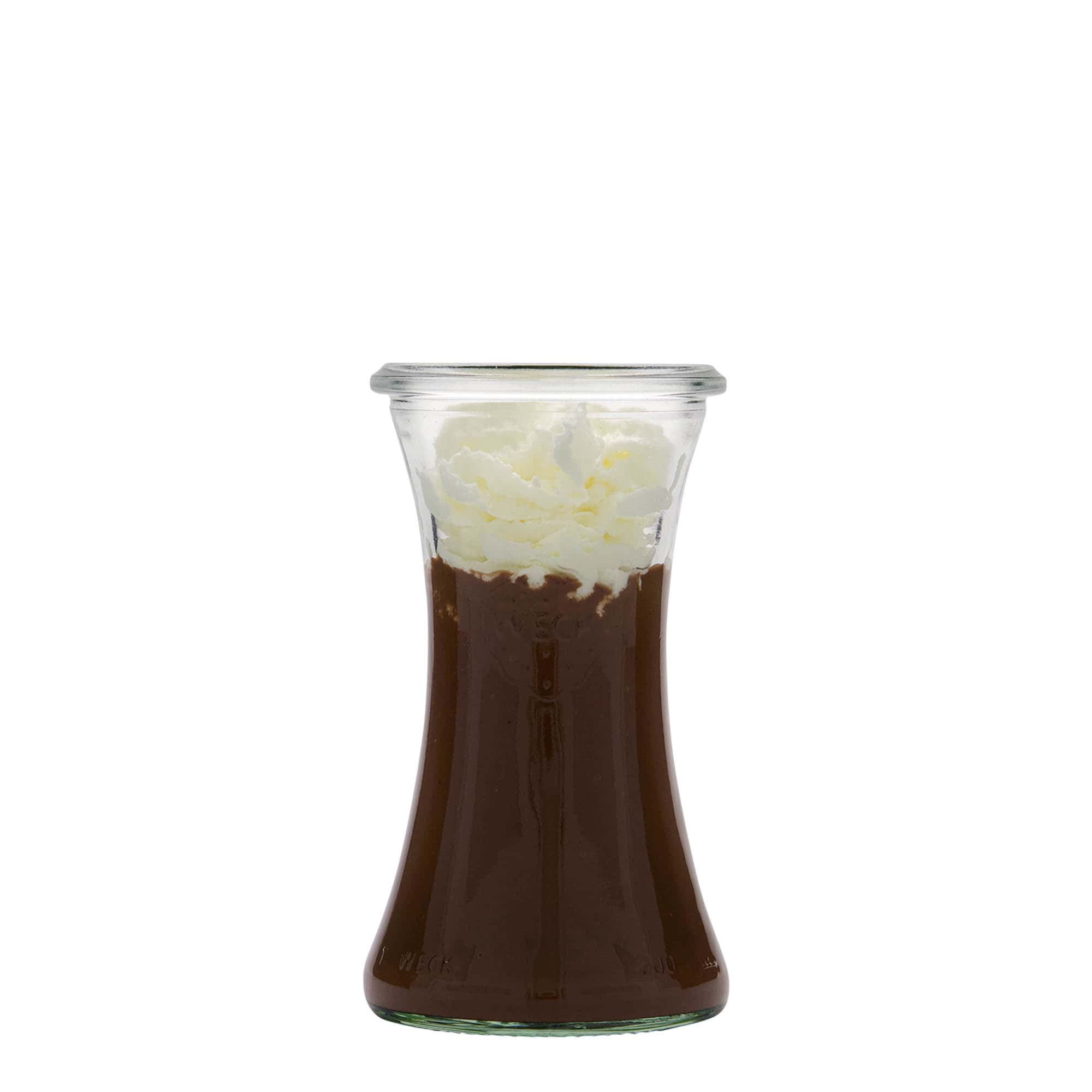 Βάζο για εκλεκτά τρόφιμα WECK 200 ml, στόμιο: στρογγυλεμένο χείλος