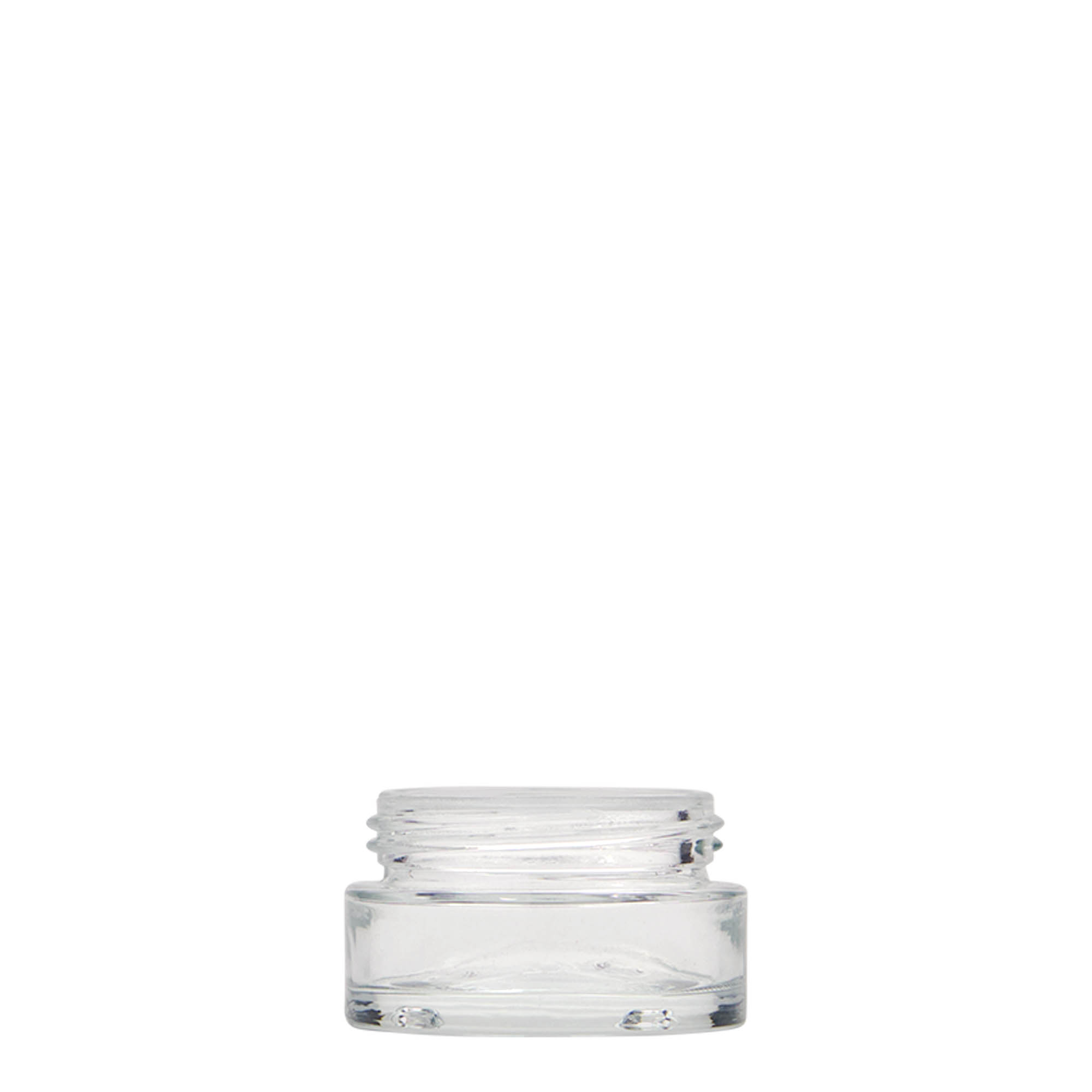 Βάζο για καλλυντικά 'Clear Edition' 15 ml, γυάλινο, στόμιο: βιδωτό πώμα