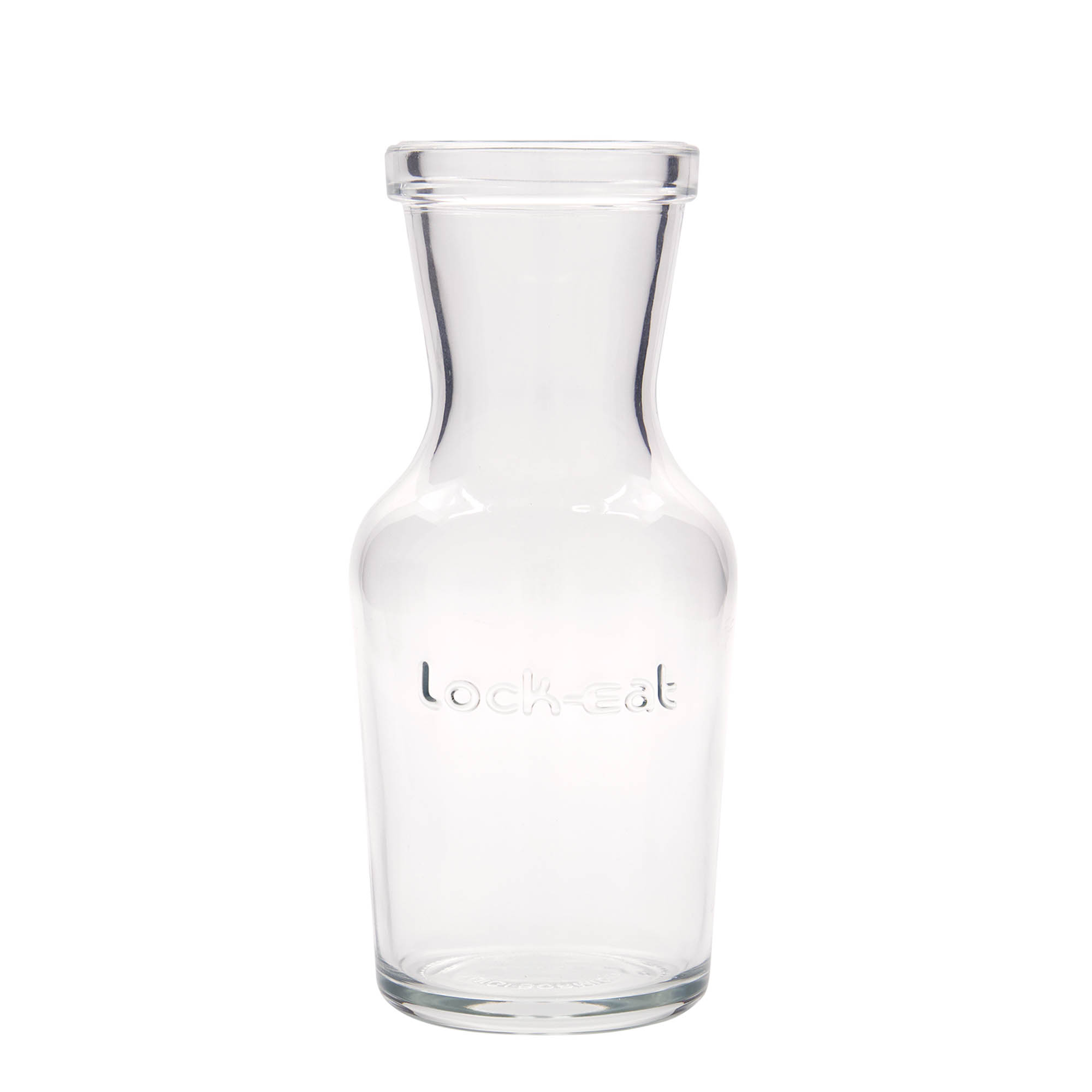 Γυάλινη καράφα 'Lock-Eat' 500 ml, στόμιο: καπάκι με κλιπ