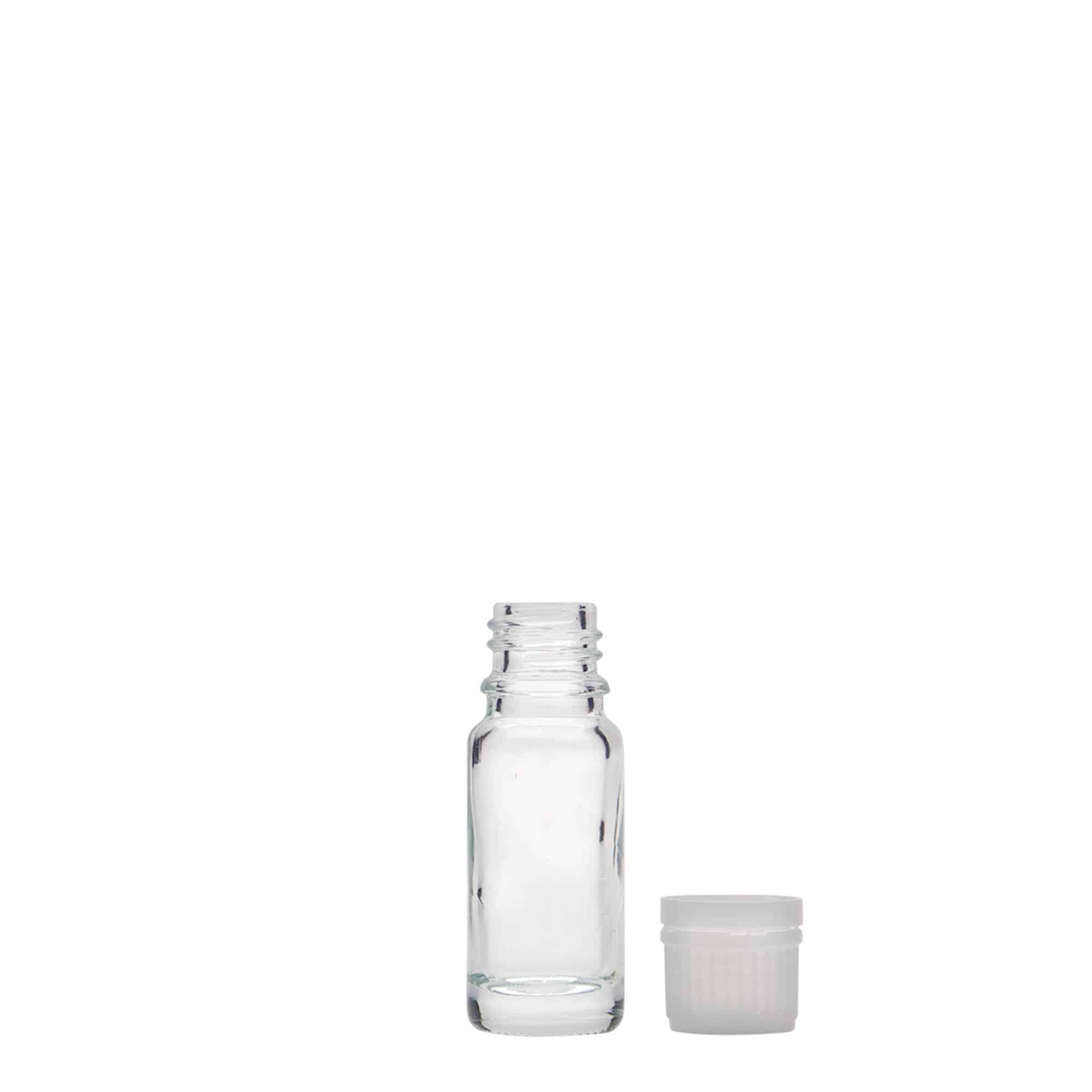 Μπουκάλι φαρμάκου 10 ml, γυάλινο, στόμιο: DIN 18