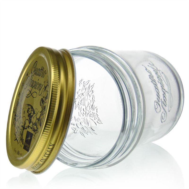 Κυλινδρικό βάζο 'Quattro Stagioni Terrina' 320 ml, στόμιο: βιδωτό πώμα Κυλινδρικό βάζο 'Quattro Stagioni Terrina' 320 ml, στόμιο: βιδωτό πώμα