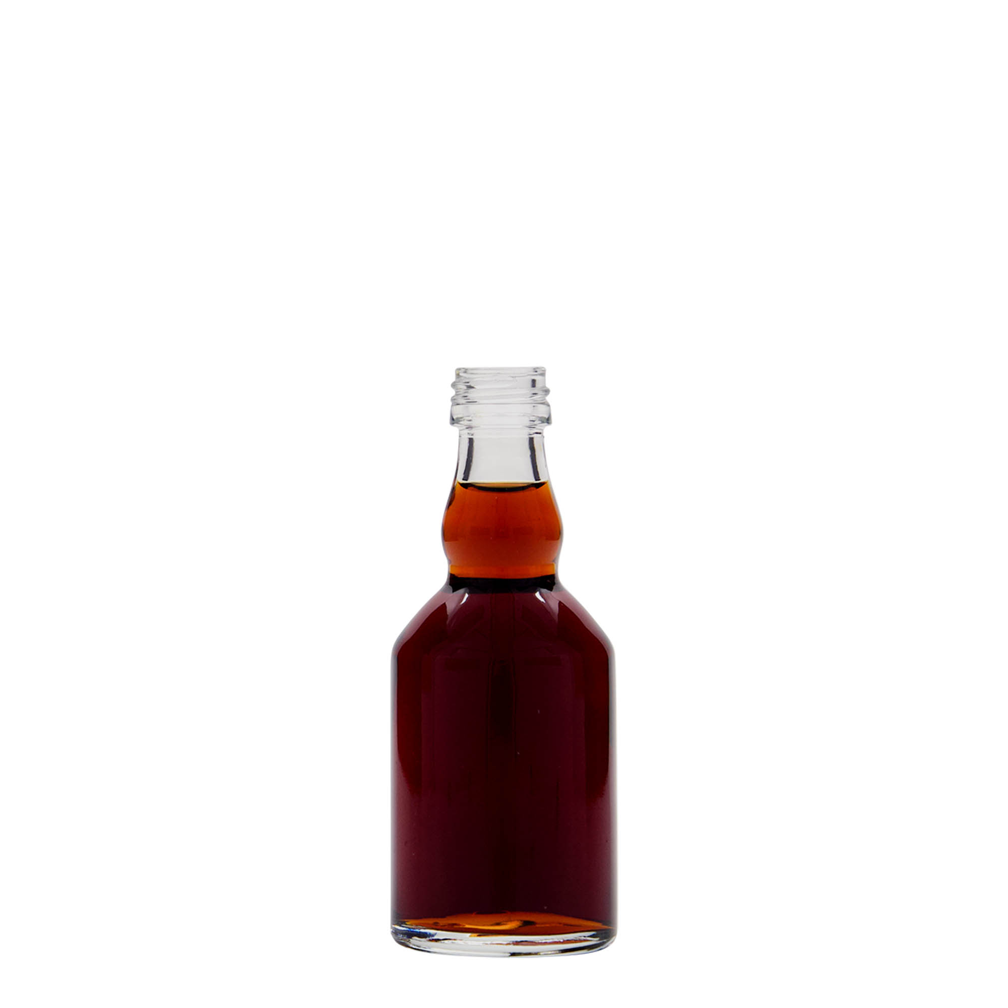 Γυάλινο μπουκάλι 'Georgio' 50 ml, στόμιο: PP 18 Γυάλινο μπουκάλι 'Georgio' 50 ml, στόμιο: PP 18