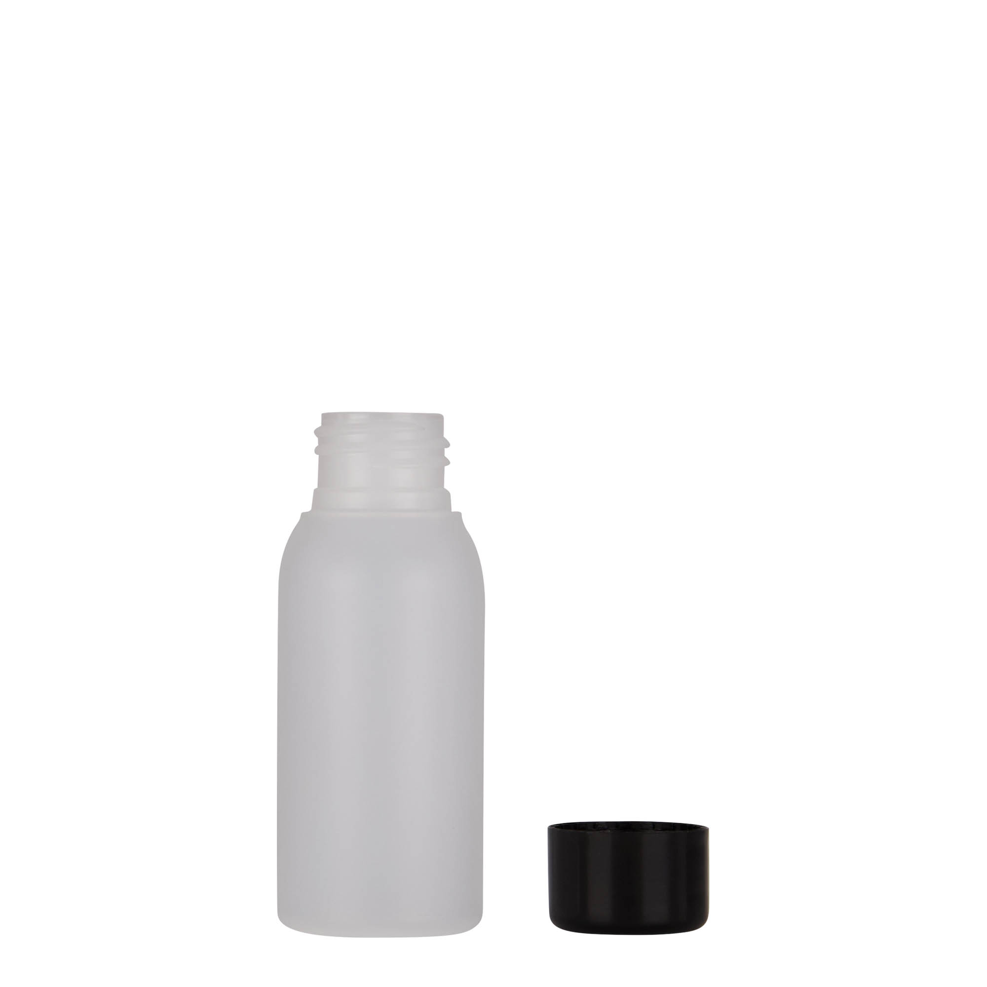 Πλαστικό μπουκάλι 'Tuffy' 50 ml, HDPE, φυσικό χρώμα, στόμιο: GPI 24/410