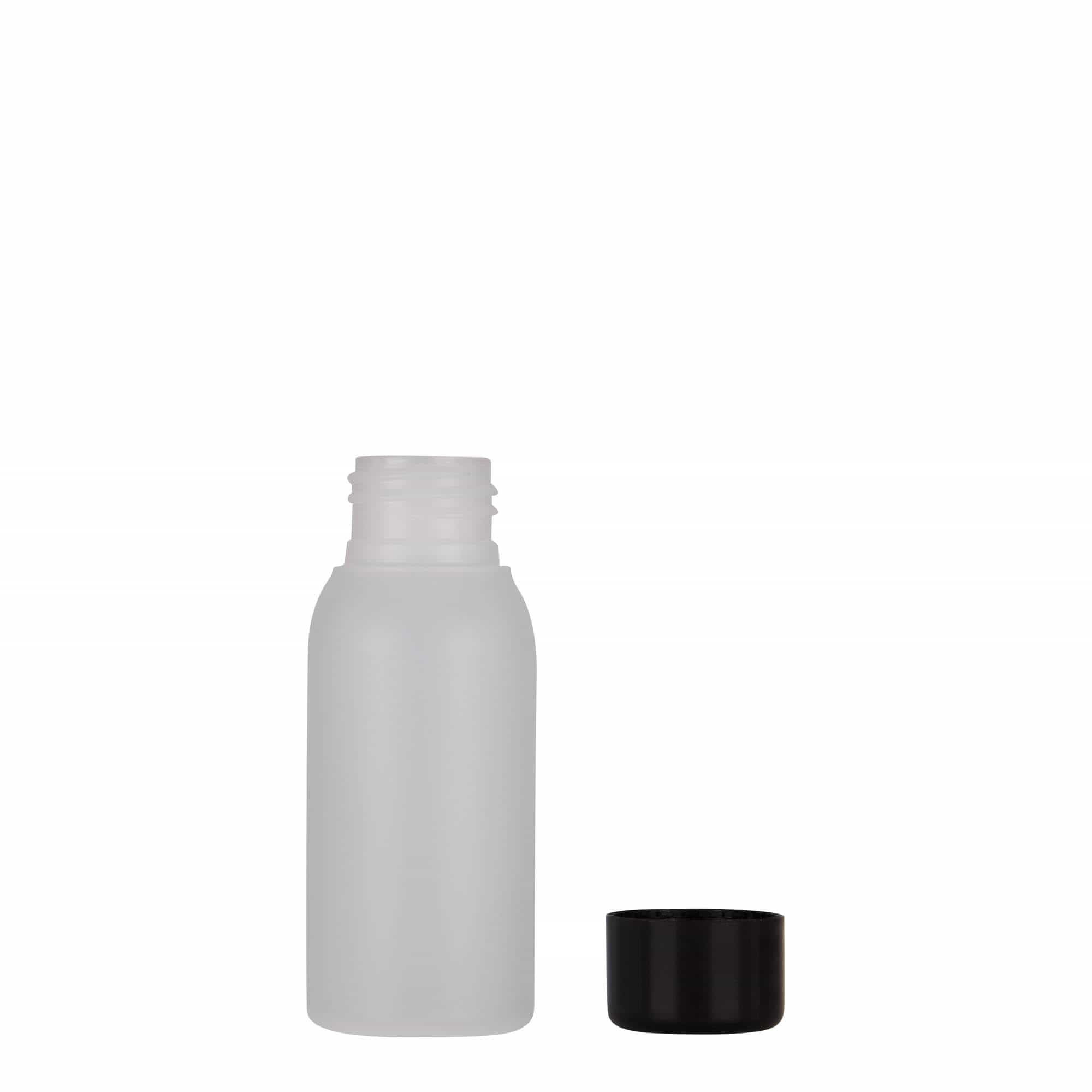 50 ml πλαστικό μπουκάλι 'Tuffy', HDPE, φυσικό, στόμιο: 24/410