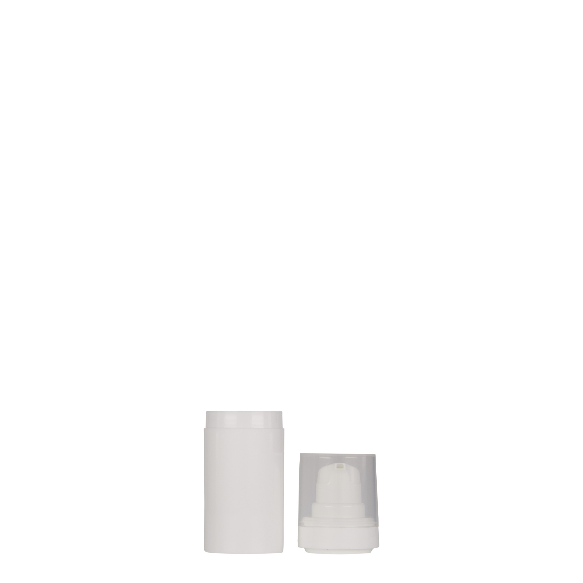 Airless Dispenser 'Micro' 15 ml, πλαστικό PP, λευκό Airless Dispenser 'Micro' 15 ml, πλαστικό PP, λευκό