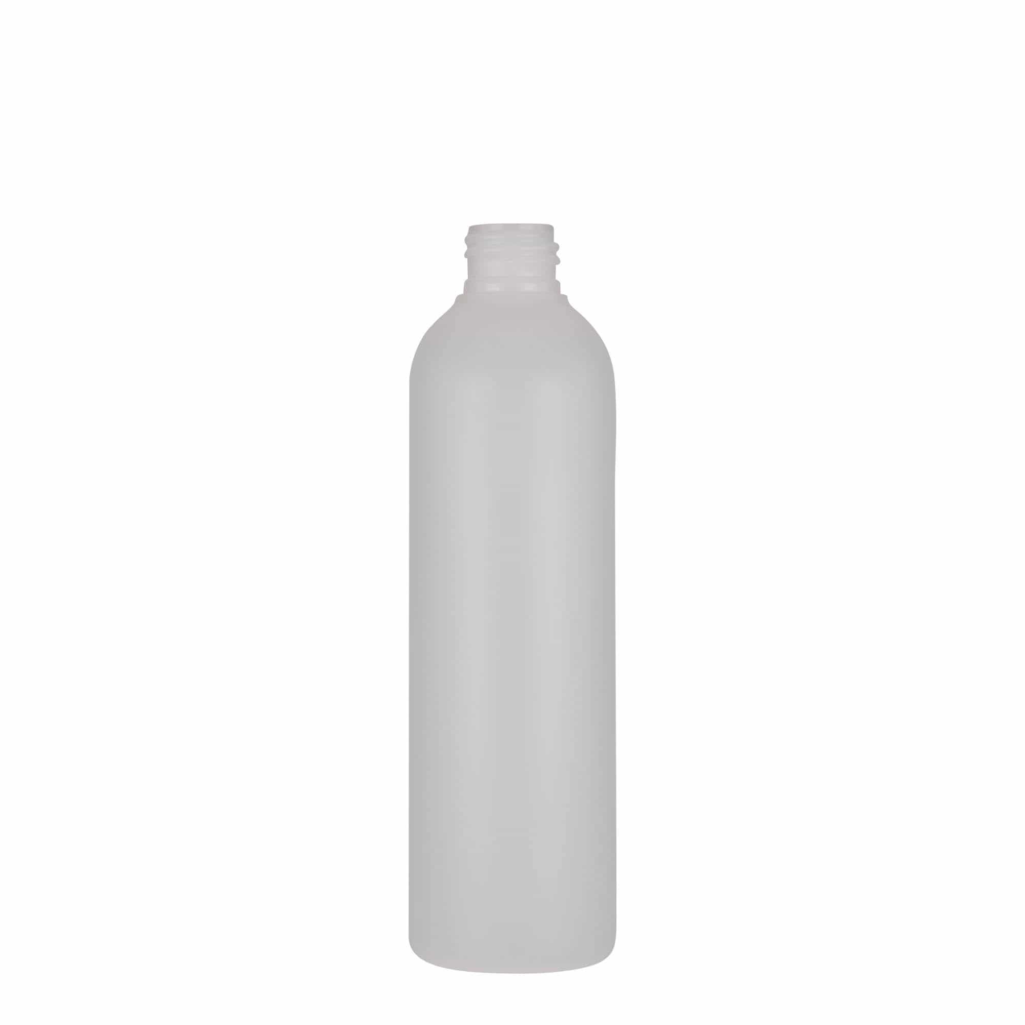 Πλαστικό μπουκάλι 'Tuffy' 250 ml, HDPE, φυσικό χρώμα, στόμιο: GPI 24/410 Πλαστικό μπουκάλι 'Tuffy' 250 ml, HDPE, φυσικό χρώμα, στόμιο: GPI 24/410