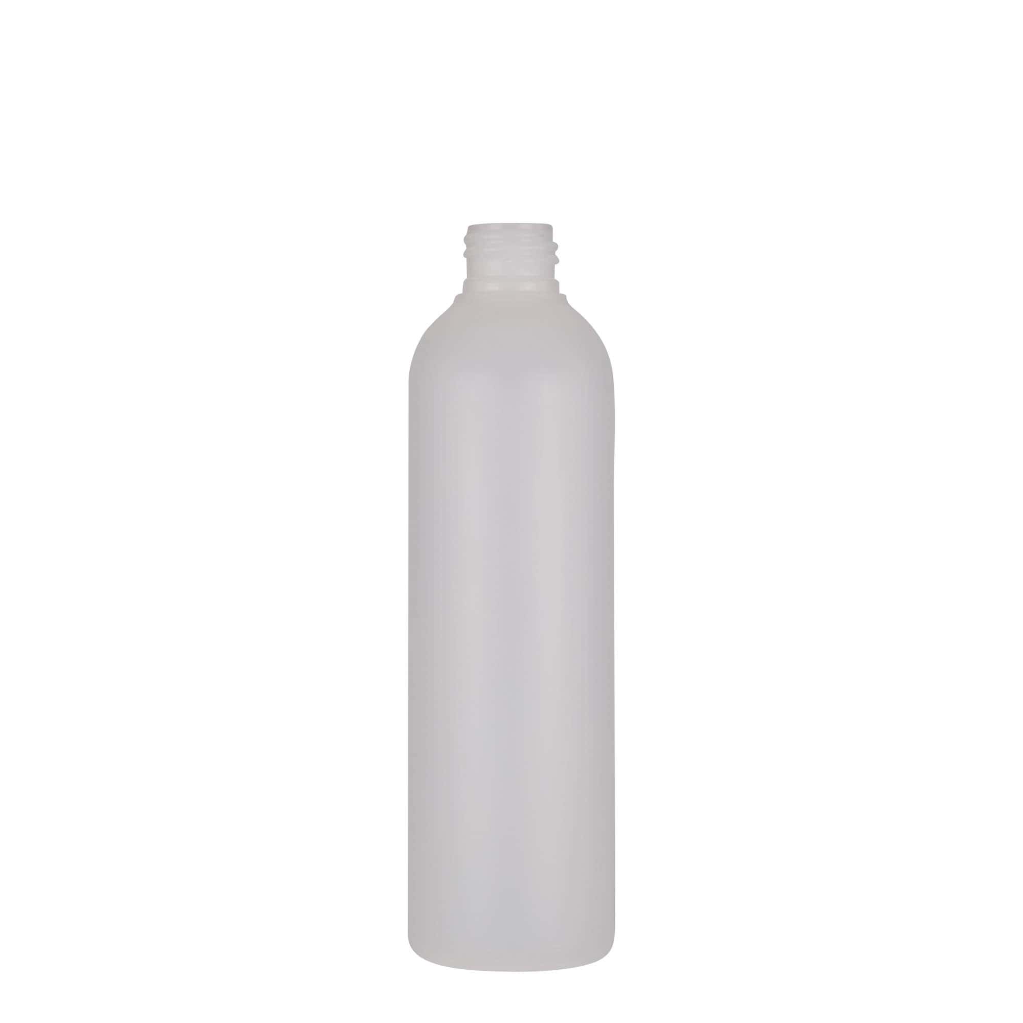 Πλαστικό μπουκάλι 'Tuffy' 250 ml, HDPE, φυσικό χρώμα, στόμιο: GPI 24/410