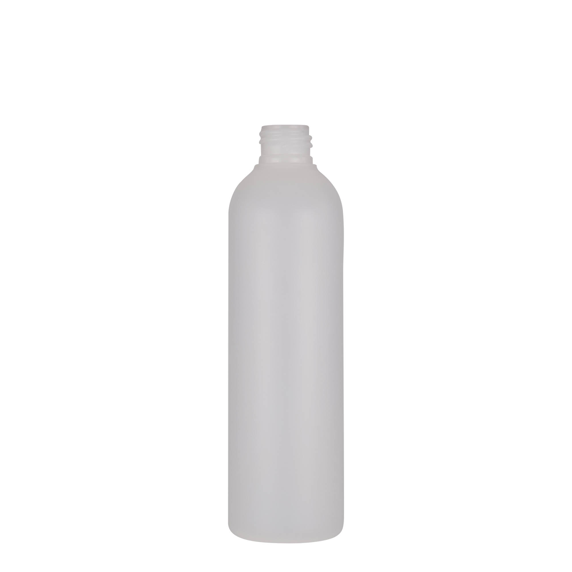 Πλαστικό μπουκάλι 'Tuffy' 250 ml, HDPE, φυσικό χρώμα, στόμιο: GPI 24/410 Πλαστικό μπουκάλι 'Tuffy' 250 ml, HDPE, φυσικό χρώμα, στόμιο: GPI 24/410