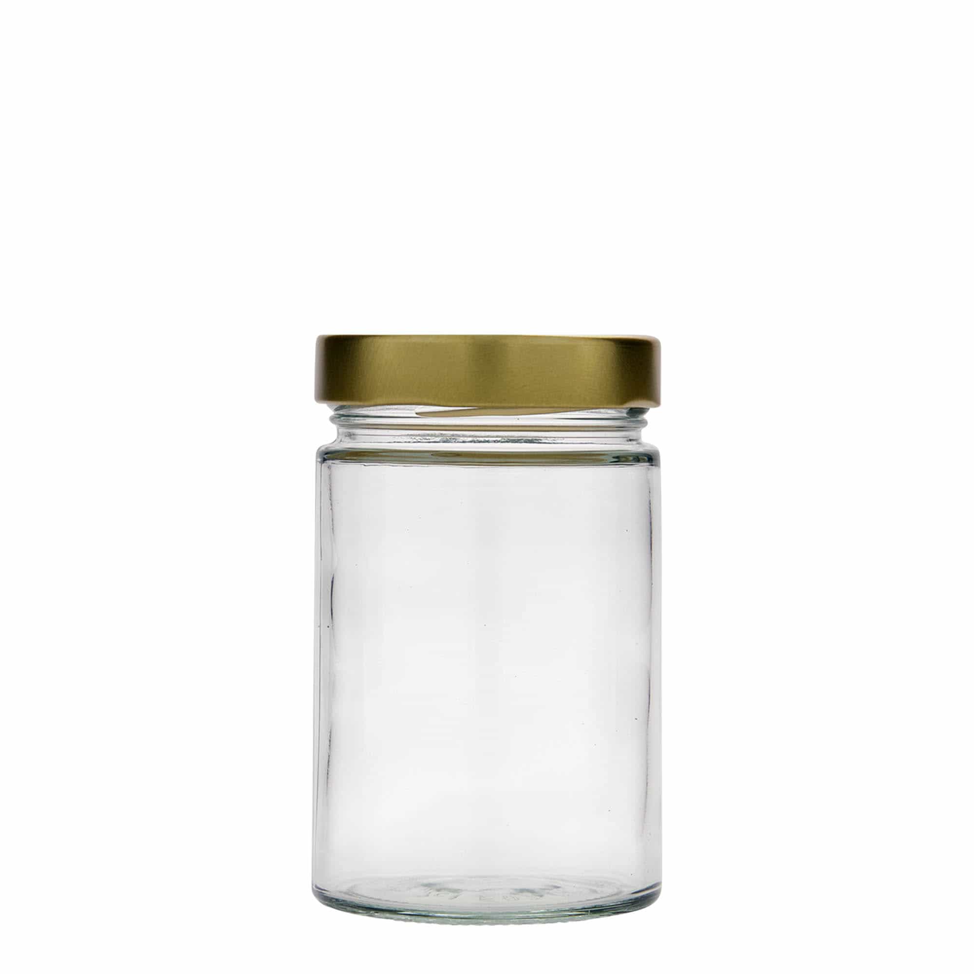 Στρογγυλό βάζο 'Aurora' 327 ml, στόμιο: deep twist-off (DTO 66)