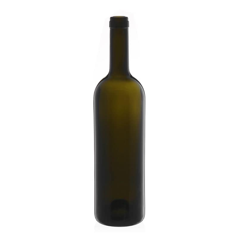 Μπουκάλι κρασιού 'Golia' 750 ml, πράσινο αντικέ, στόμιο: φελλός