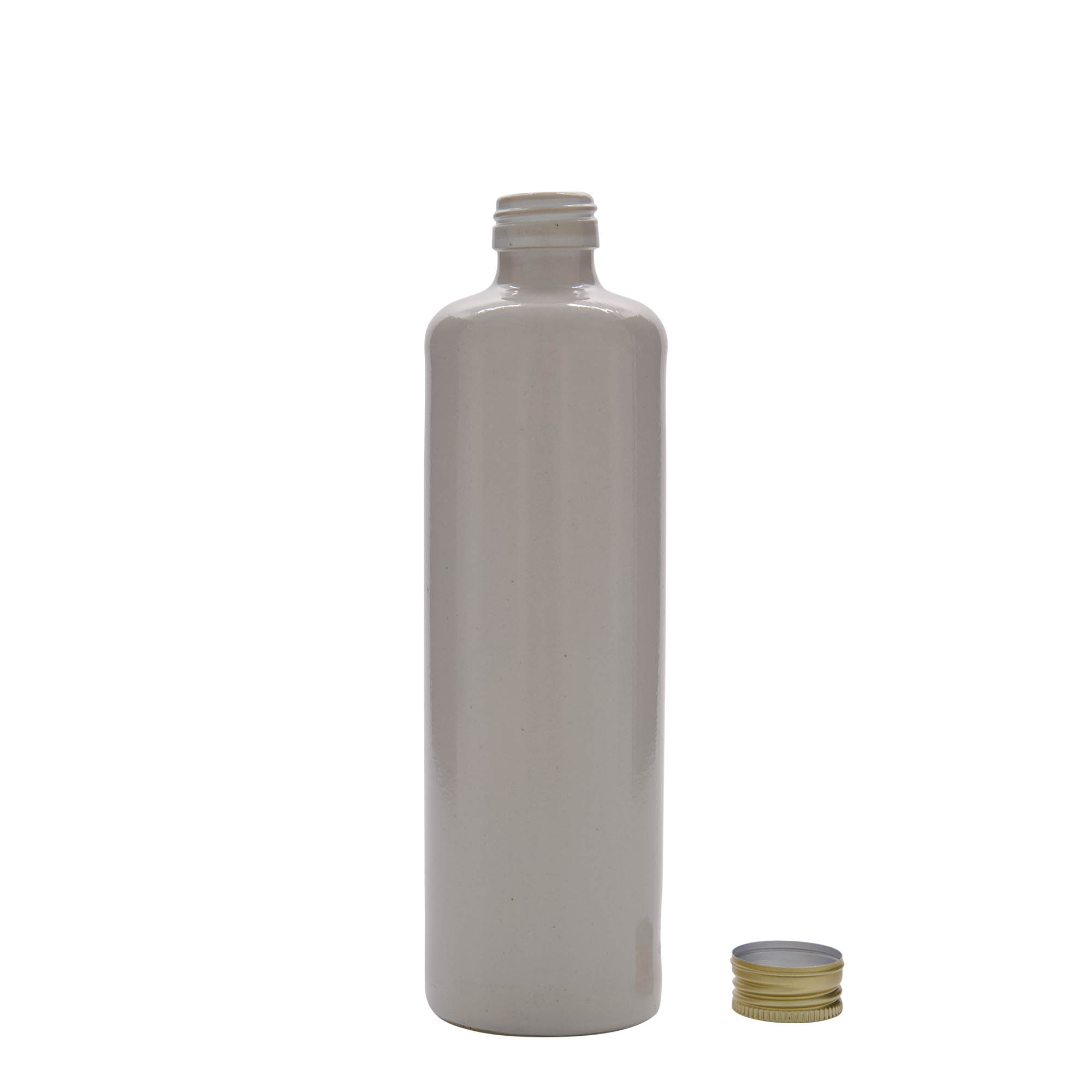 Κεραμικό μπουκάλι 500 ml, κεραμικό, λευκό, στόμιο: PP 31,5 Κεραμικό μπουκάλι 500 ml, κεραμικό, λευκό, στόμιο: PP 31,5