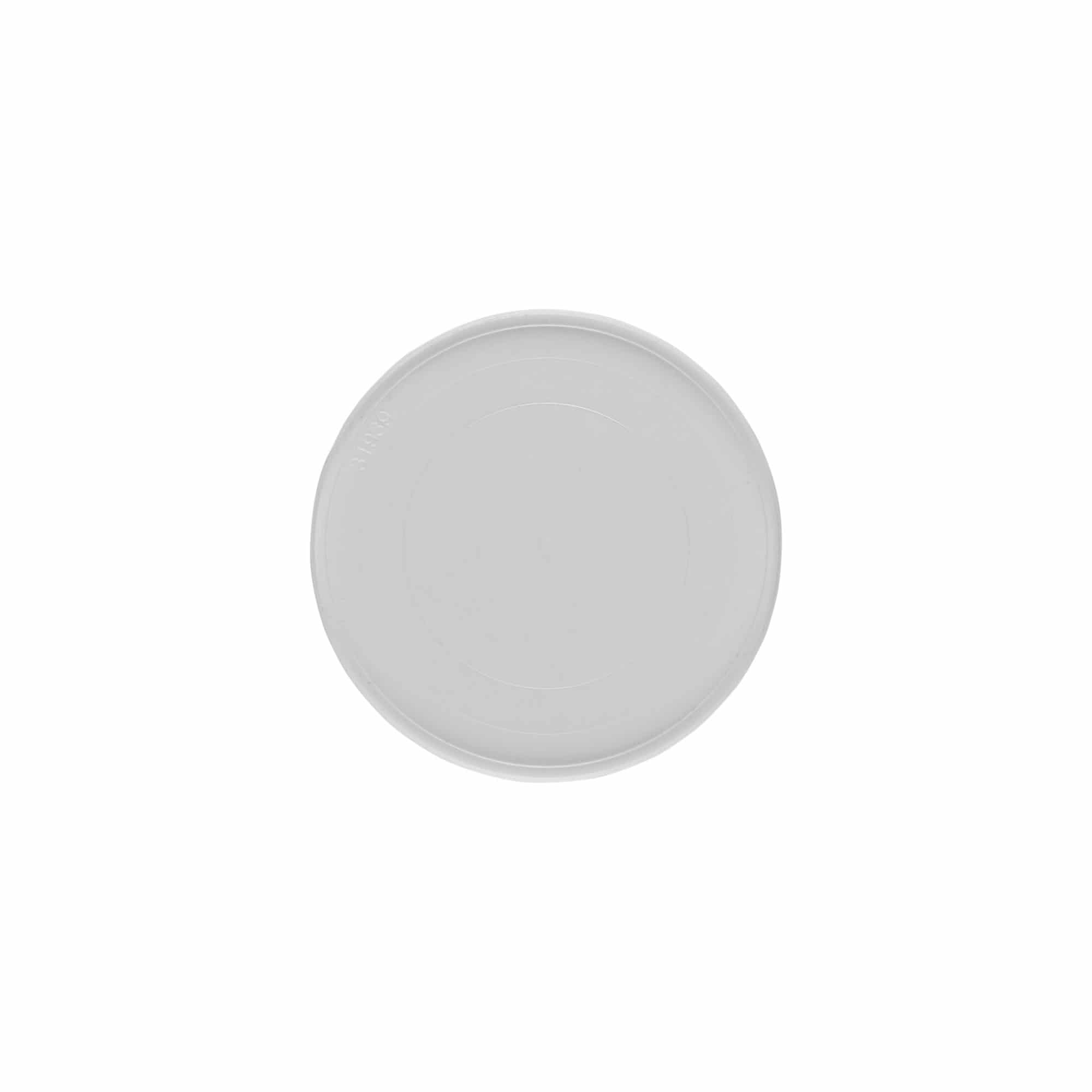 Κάλυμμα για 150 ml 'Bianca', πλαστικό PP, λευκό