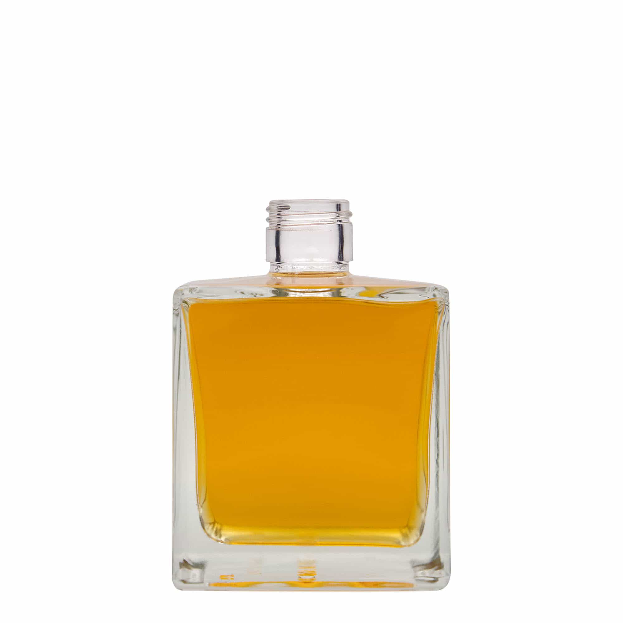 Γυάλινο μπουκάλι 'Cube' 500 ml, τετράγωνο, στόμιο: PP 28
