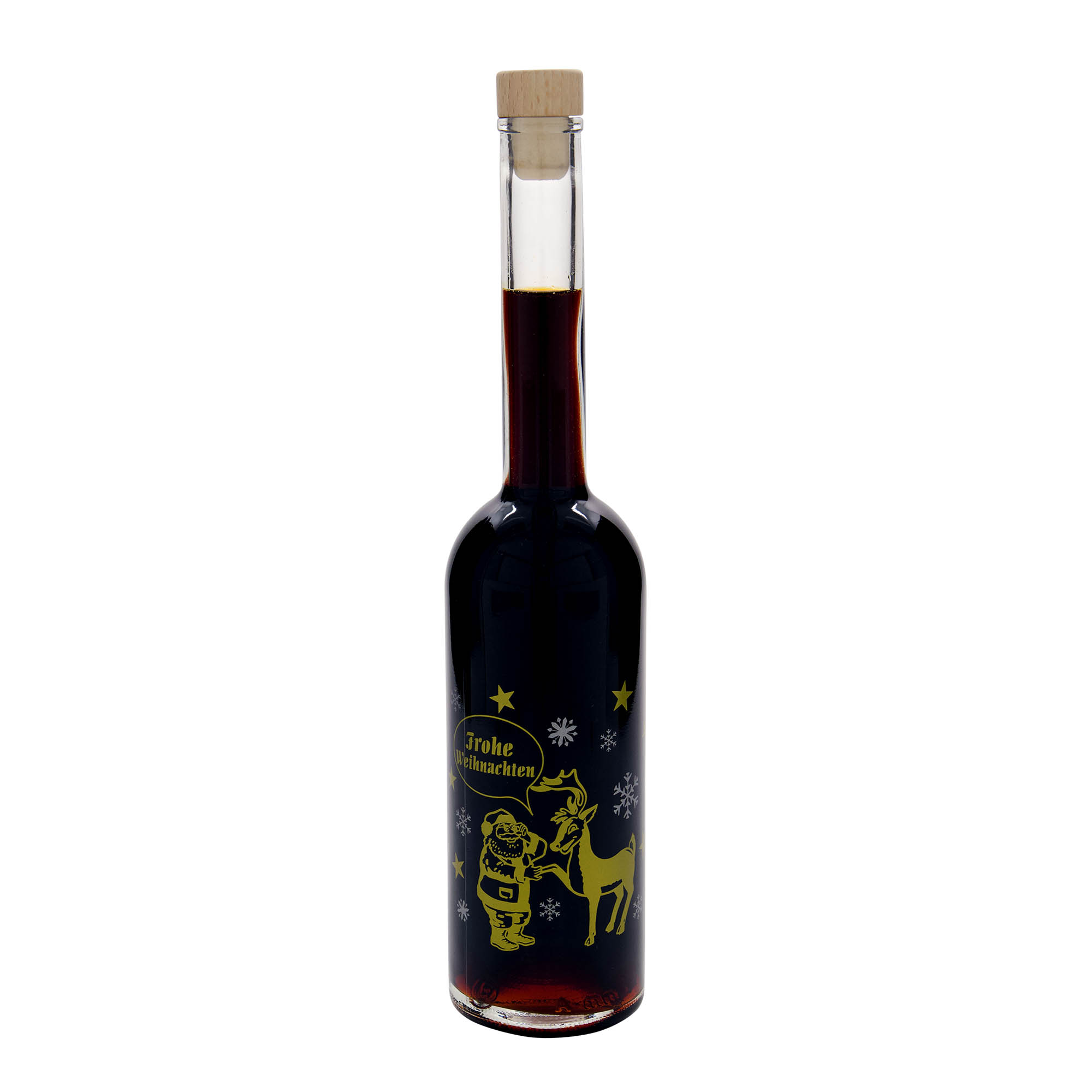 Γυάλινο μπουκάλι 'Opera' 500 ml, σχέδιο: πυροτεχνήματα, στόμιο: φελλός Γυάλινο μπουκάλι 'Opera' 500 ml, σχέδιο: πυροτεχνήματα, στόμιο: φελλός