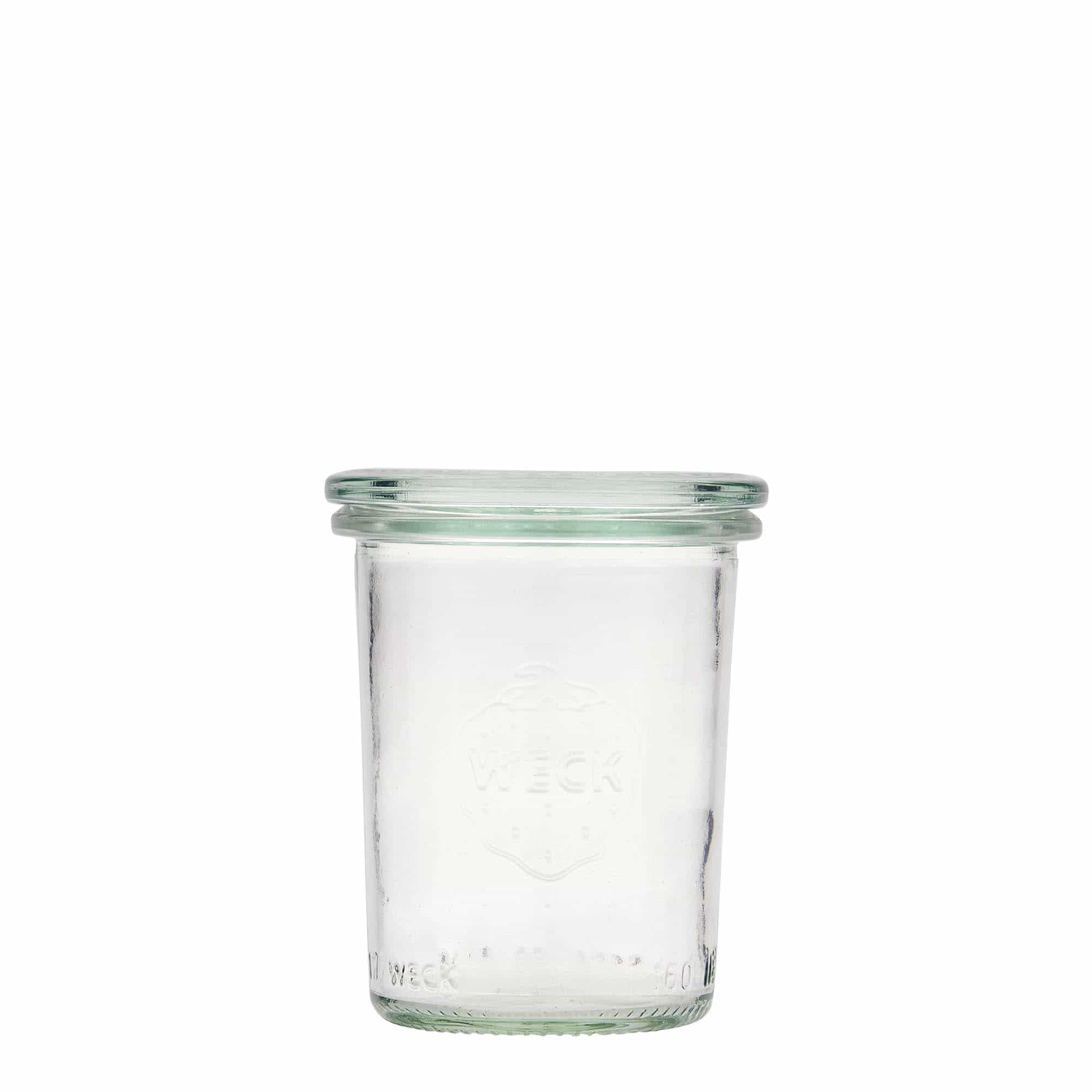 Κυλινδρικό βάζο WECK 160 ml, στόμιο: στρογγυλεμένο χείλος Κυλινδρικό βάζο WECK 160 ml, στόμιο: στρογγυλεμένο χείλος