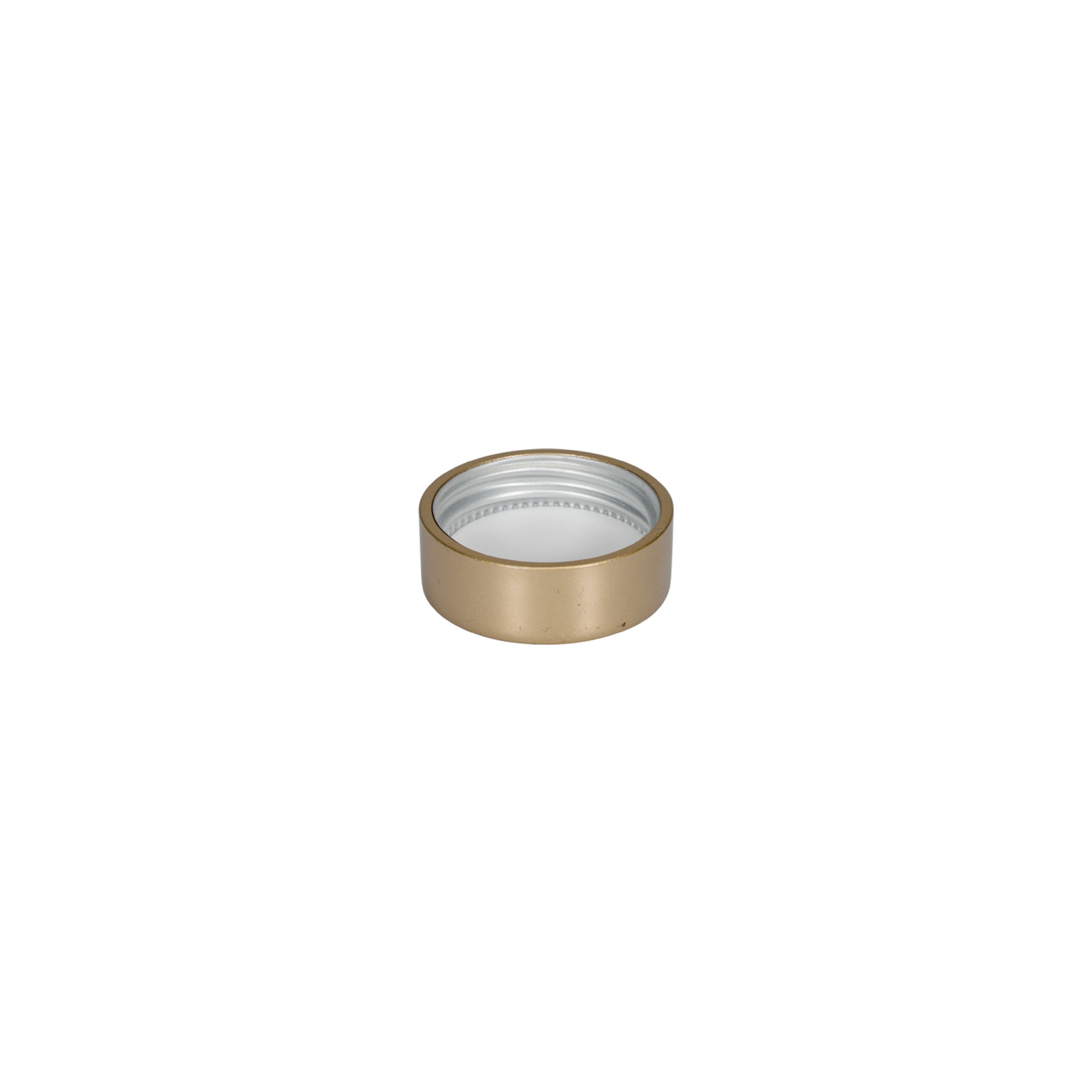 Schraubverschluss, ABS-Kunststoff, gold-matt, für Mündung: GPI 33/400