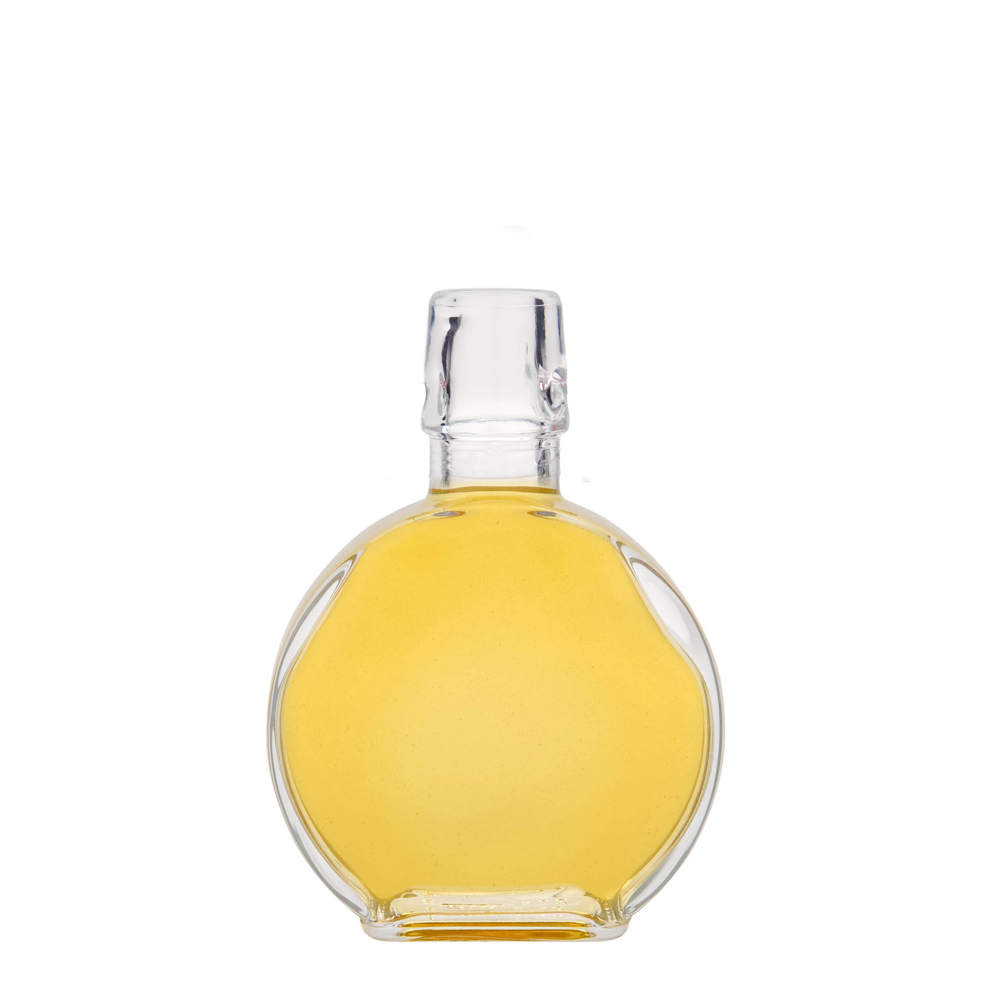 Γυάλινο μπουκάλι 'Sensatione' 200 ml, ορθογώνιο, στόμιο: μηχανικό πώμα