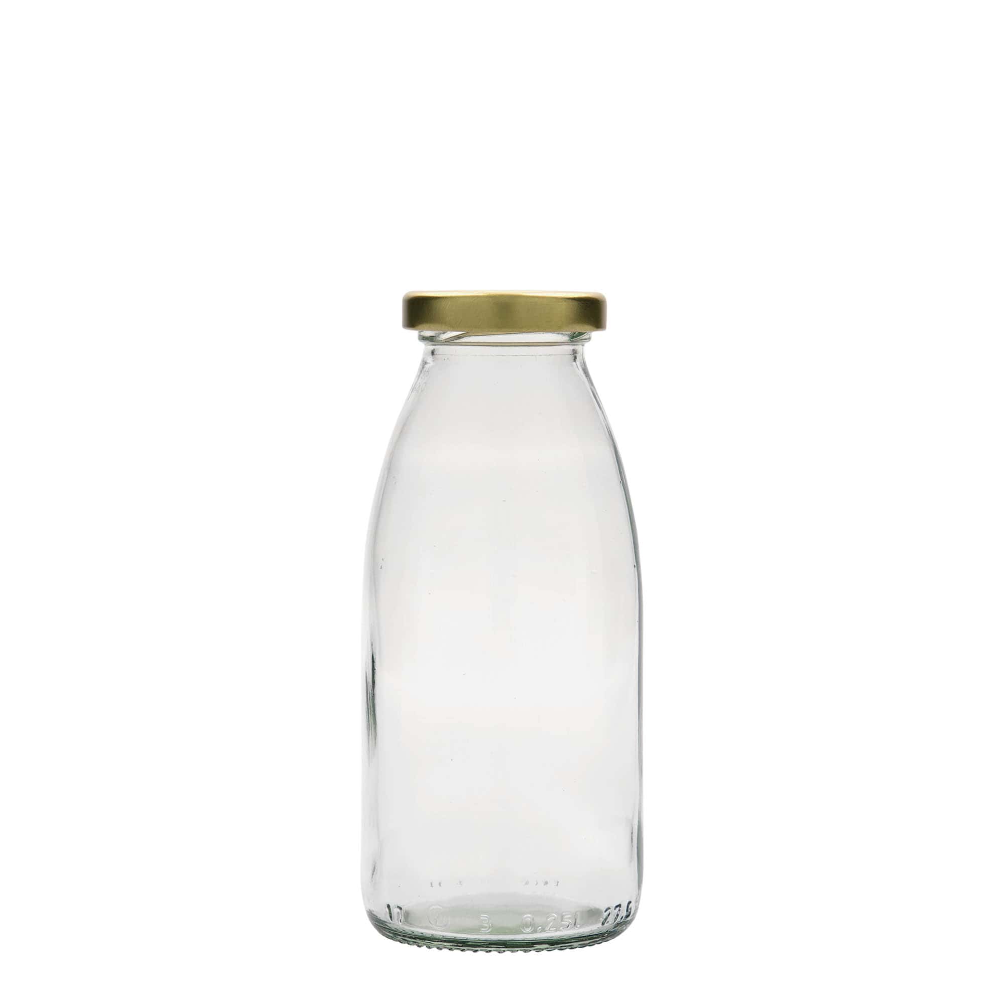 250 ml γυάλινο μπουκάλι Vroni, στόμιο: Twist-Off (TO 43)